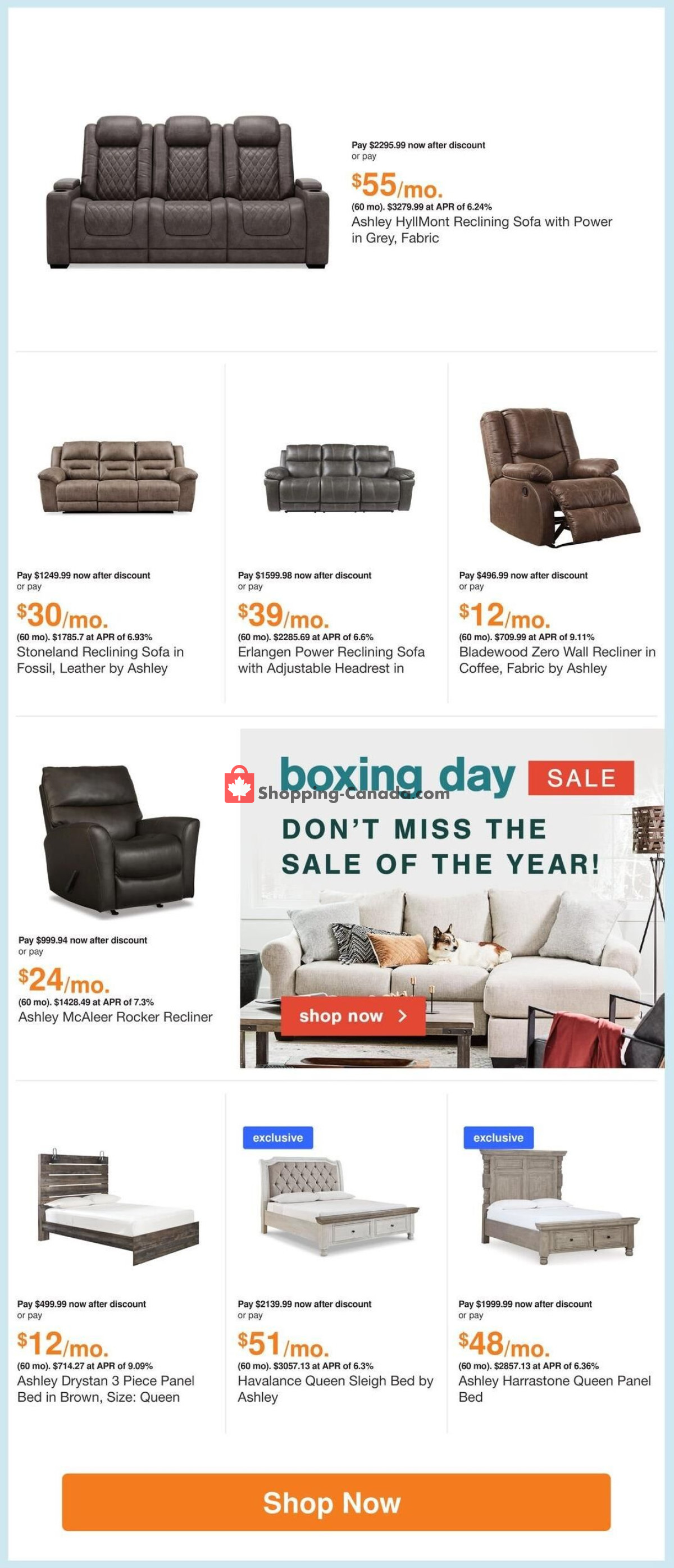 ASHLEY HOMESTORE flyer from Friday December 22, 2023 to Thursday December 28, 2023 - page 2