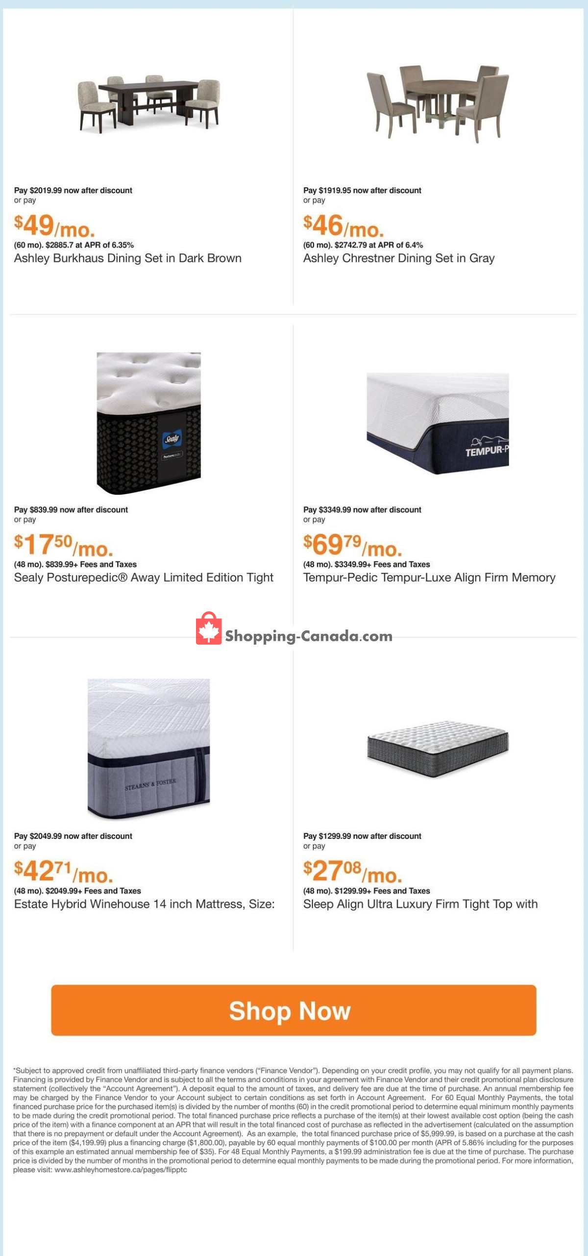 ASHLEY HOMESTORE flyer from Friday December 22, 2023 to Thursday December 28, 2023 - page 4