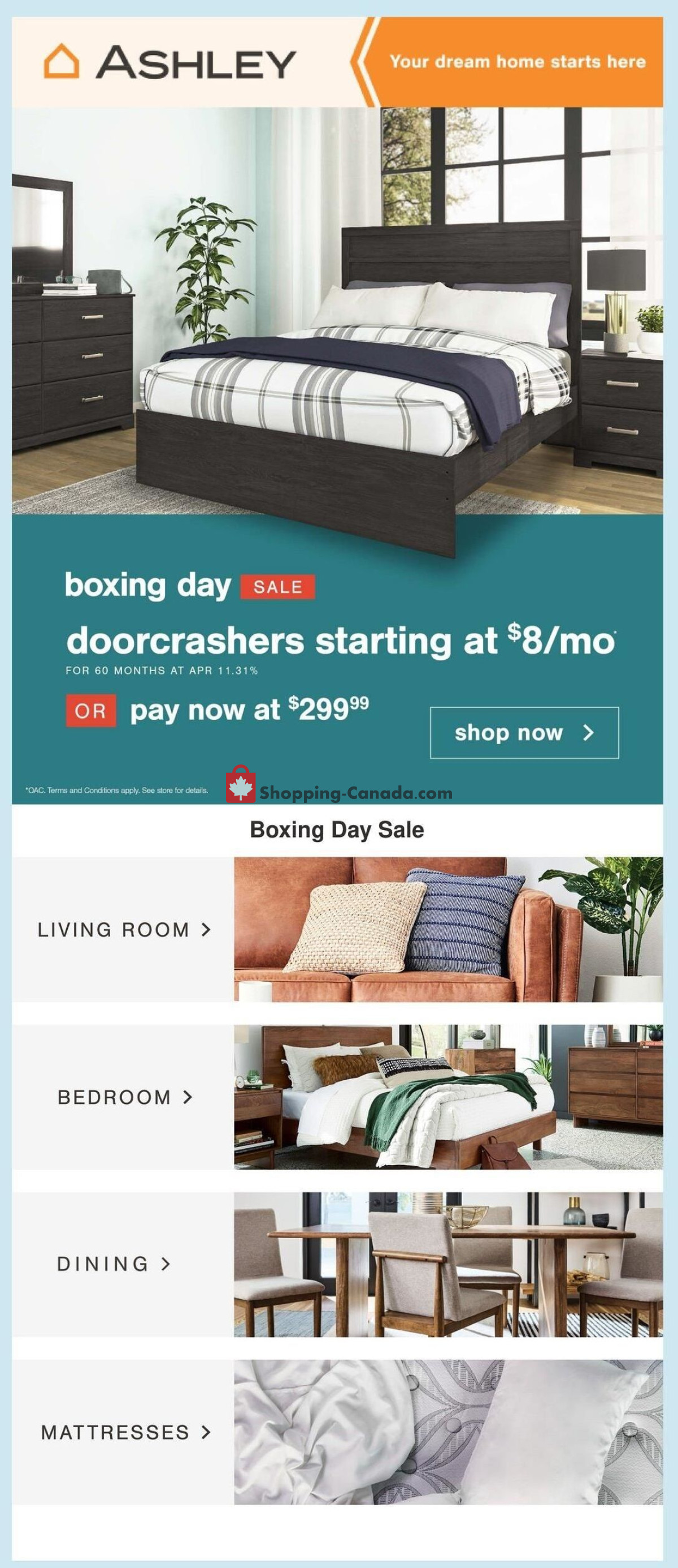 ASHLEY HOMESTORE flyer from Friday December 22, 2023 to Thursday December 28, 2023 - page 5