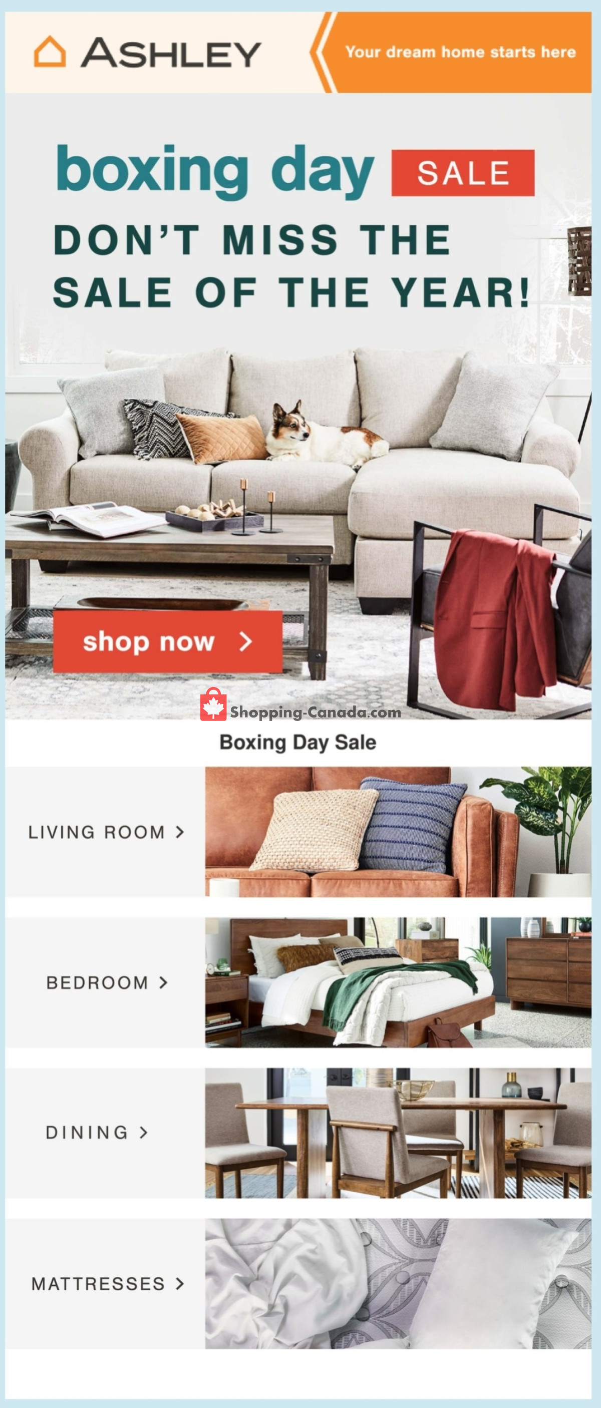 ASHLEY HOMESTORE flyer from Friday December 22, 2023 to Sunday December 31, 2023 - page 5