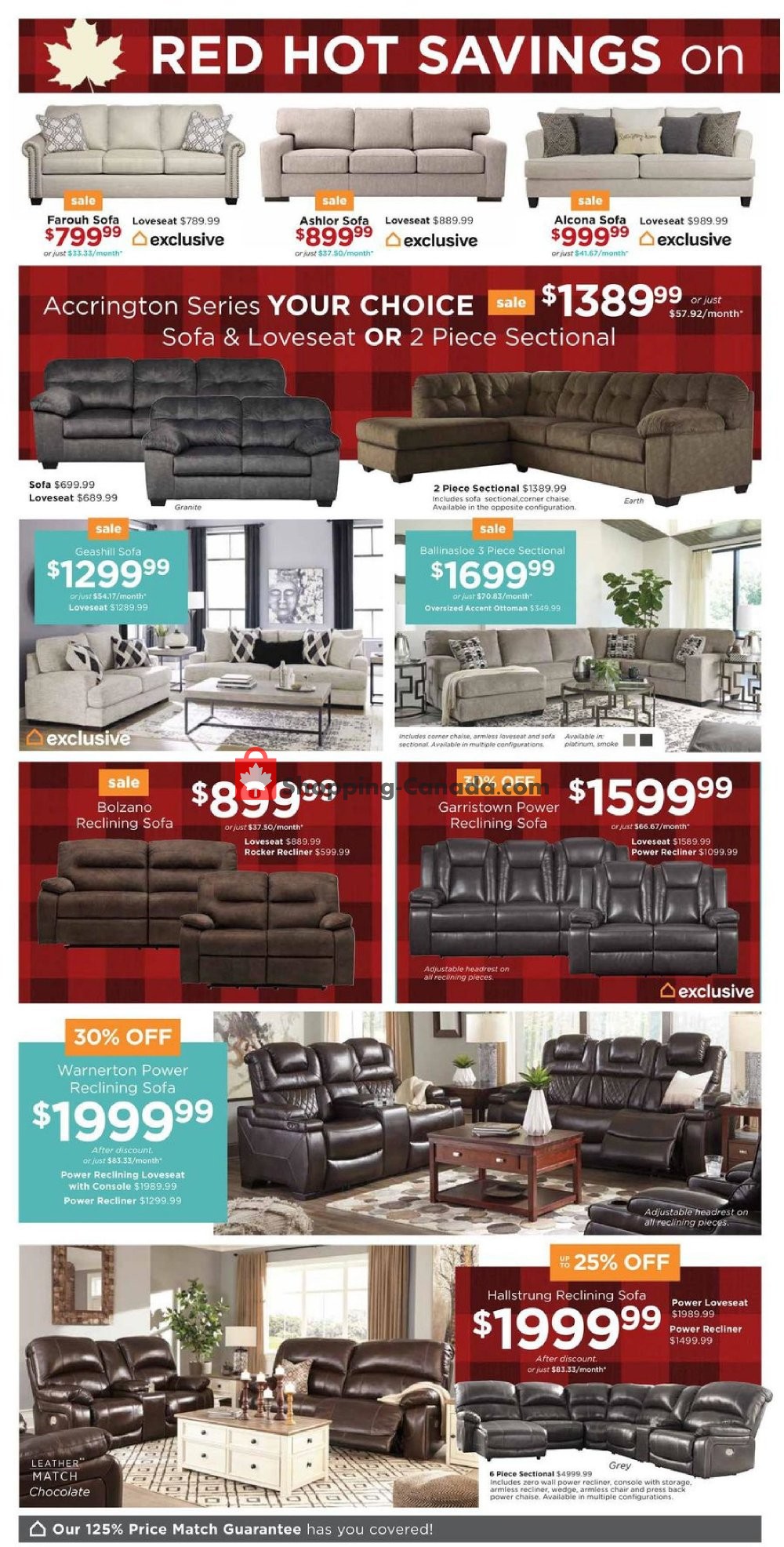ASHLEY HOMESTORE flyer from Thursday June 27, 2019 to Wednesday July 3, 2019 - page 3