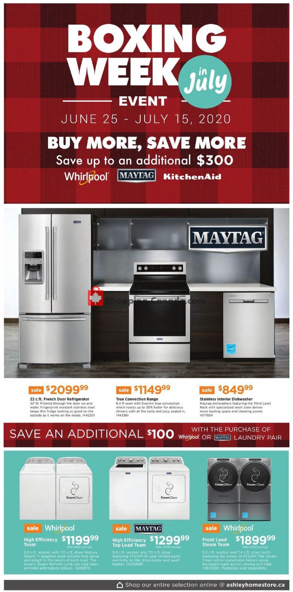 ASHLEY HOMESTORE flyer from Thursday July 2, 2020 to Wednesday July 8, 2020 - page 6