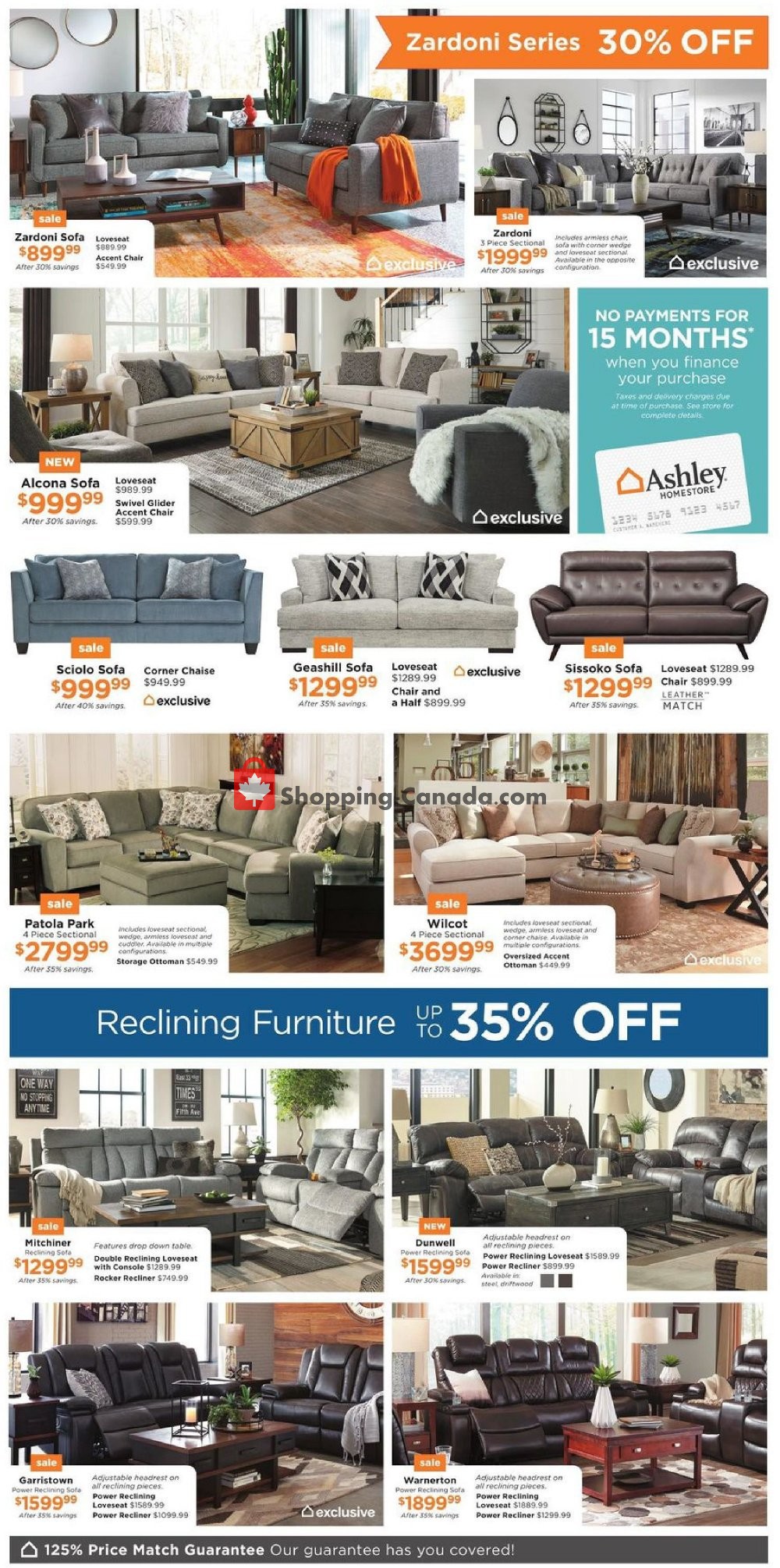 ASHLEY HOMESTORE flyer from Thursday February 21, 2019 to Wednesday February 27, 2019 - page 3