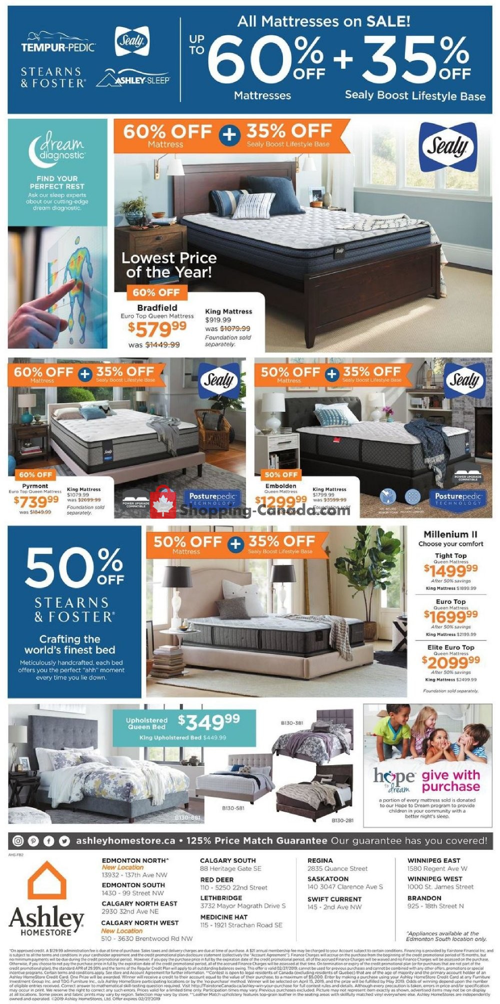 ASHLEY HOMESTORE flyer from Thursday February 21, 2019 to Wednesday February 27, 2019 - page 6