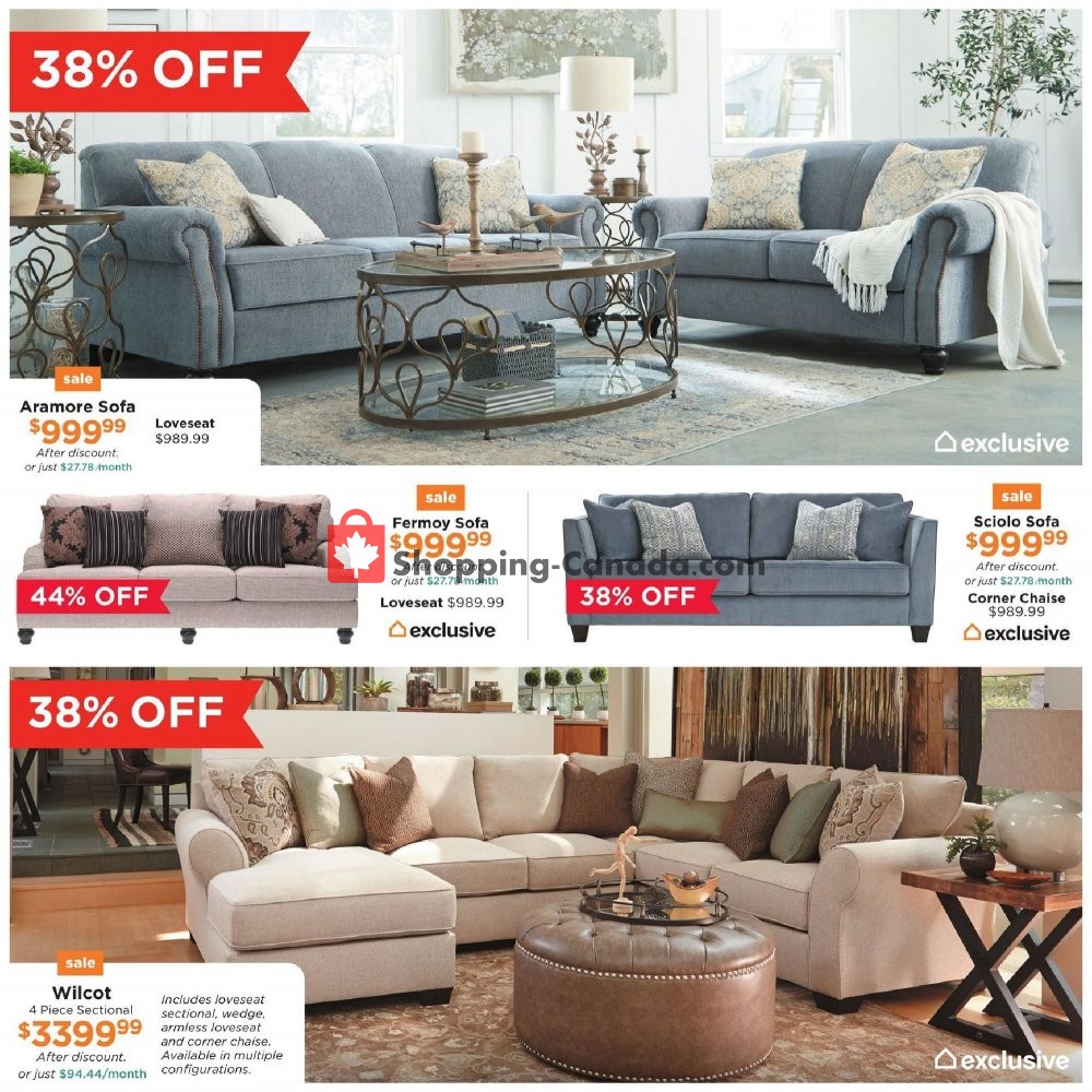 ASHLEY HOMESTORE flyer from Monday December 3, 2018 to Wednesday December 12, 2018 - page 2