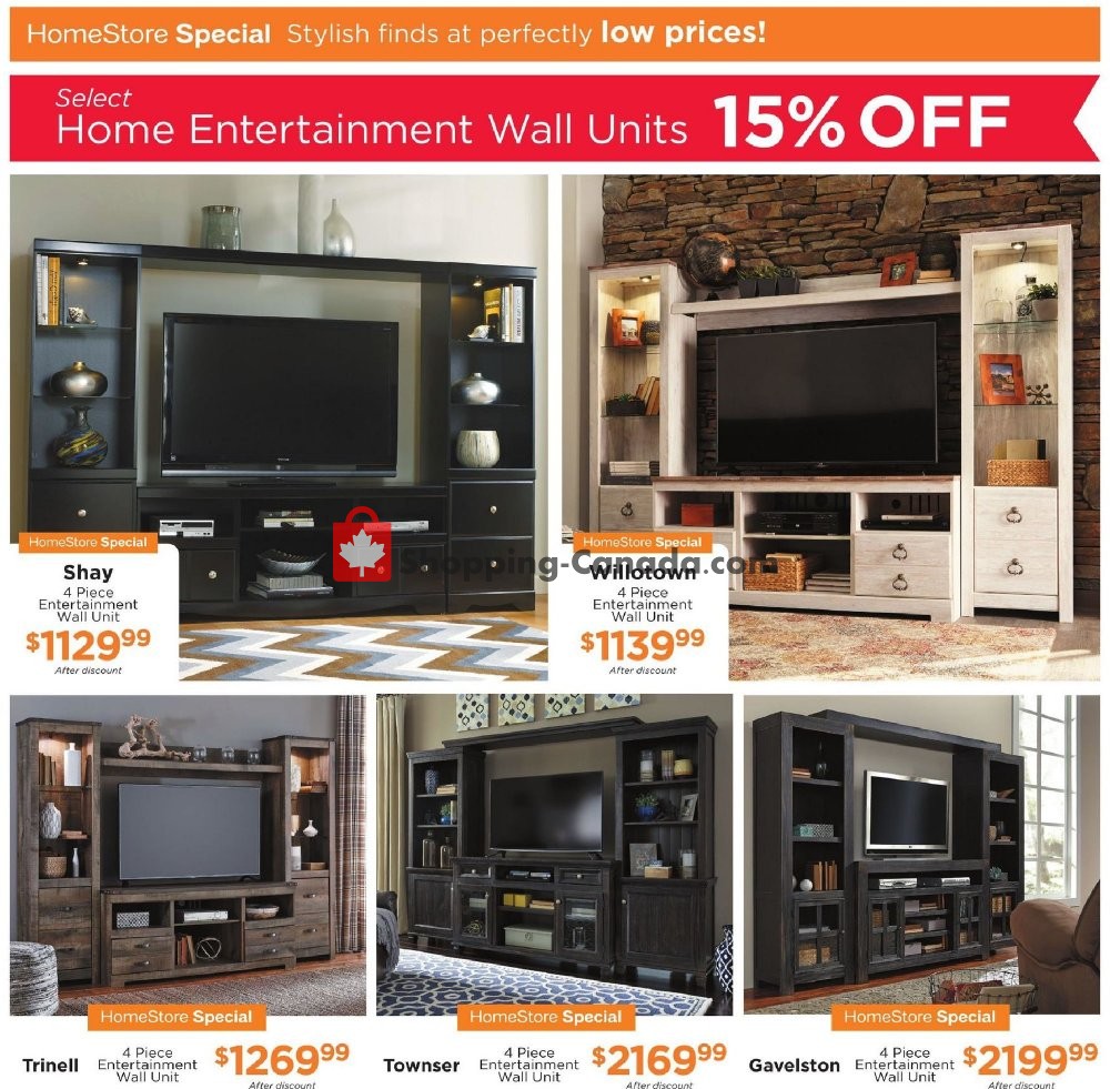 ASHLEY HOMESTORE flyer from Monday December 3, 2018 to Wednesday December 12, 2018 - page 6