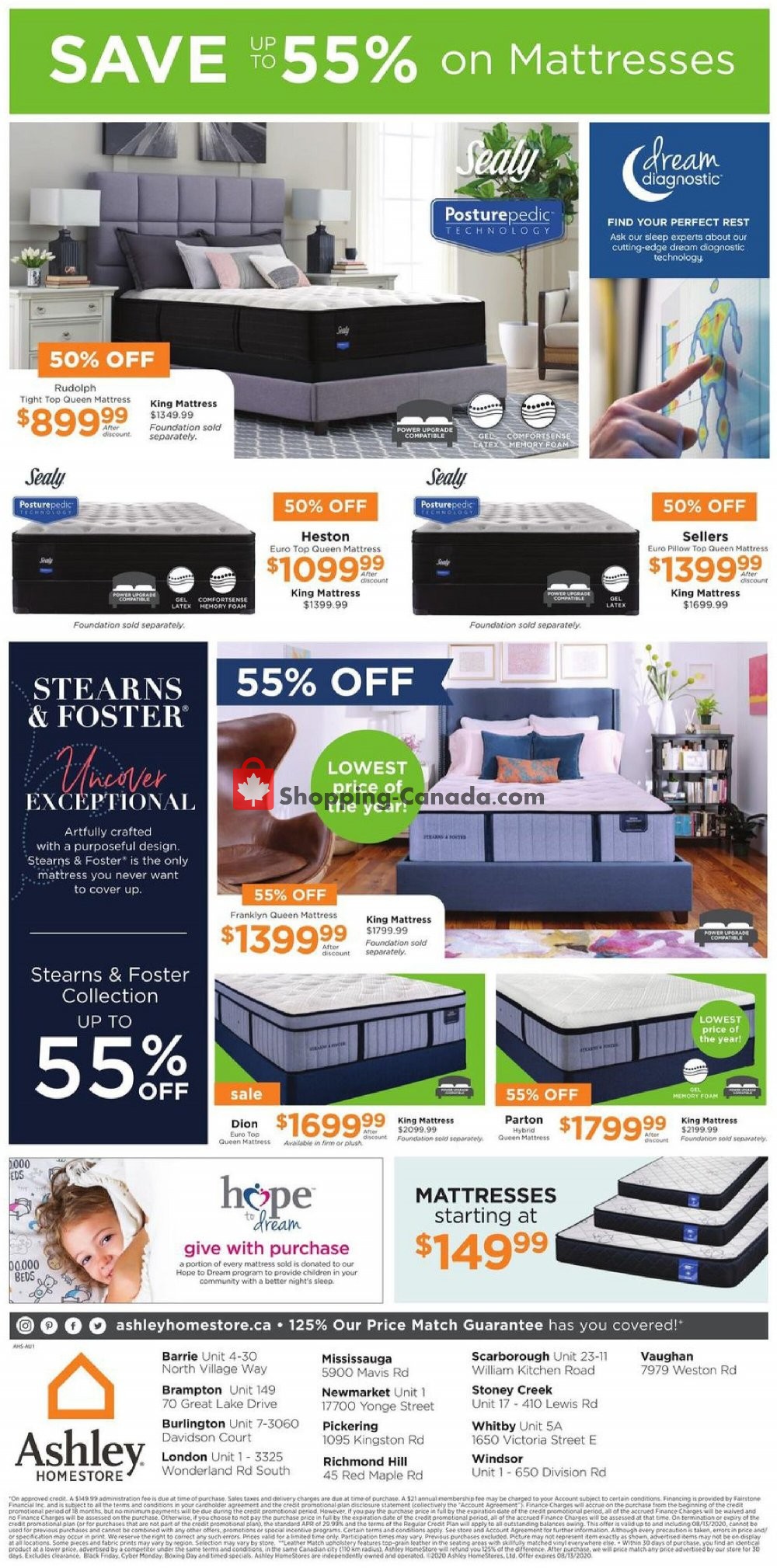 ASHLEY HOMESTORE flyer from Tuesday August 4, 2020 to Thursday August 13, 2020 - page 8