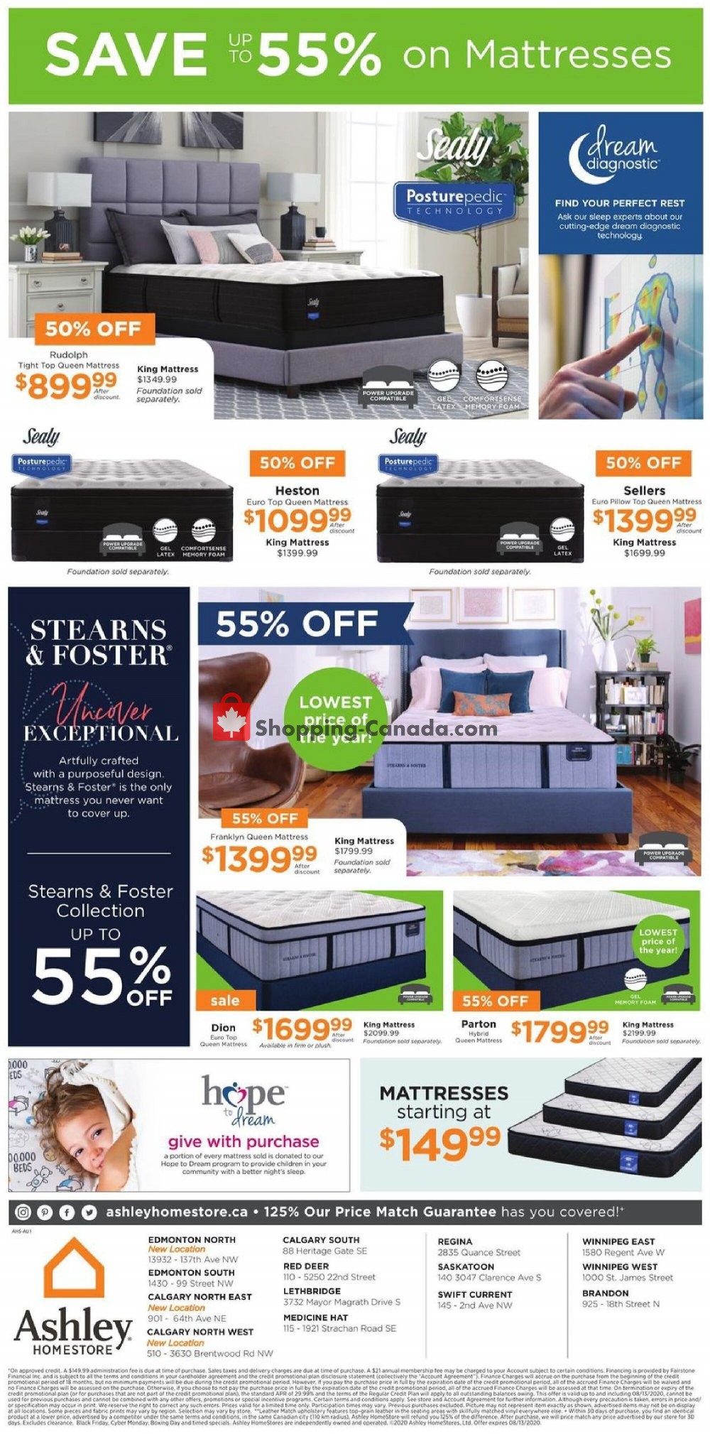 ASHLEY HOMESTORE flyer from Tuesday August 4, 2020 to Thursday August 13, 2020 - page 13
