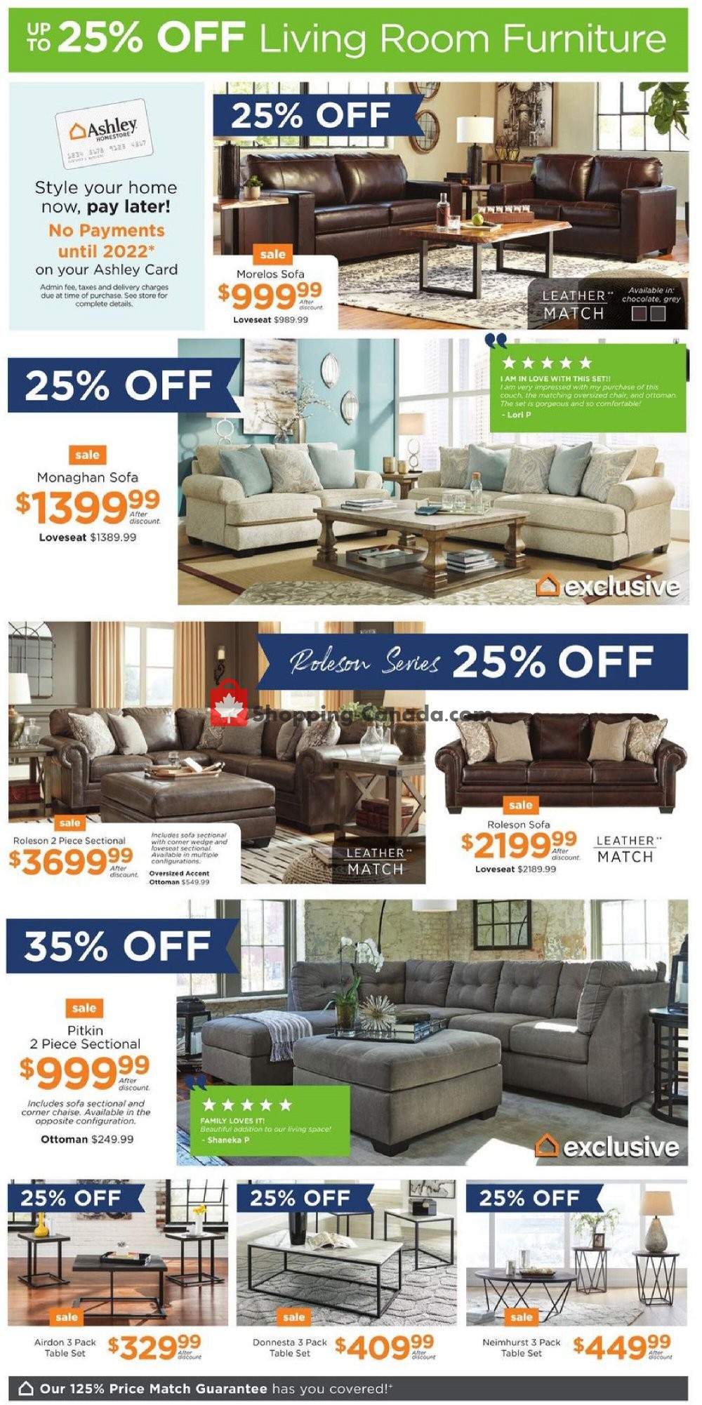 ASHLEY HOMESTORE flyer from Tuesday August 4, 2020 to Thursday August 13, 2020 - page 3