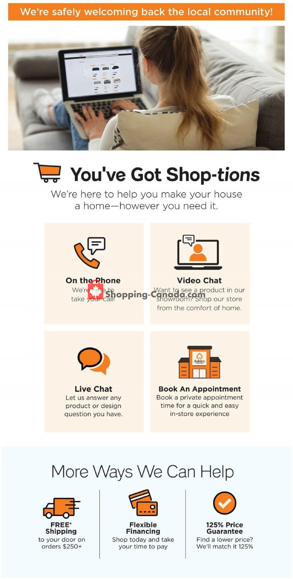 ASHLEY HOMESTORE flyer from Tuesday August 4, 2020 to Thursday August 13, 2020 - page 6