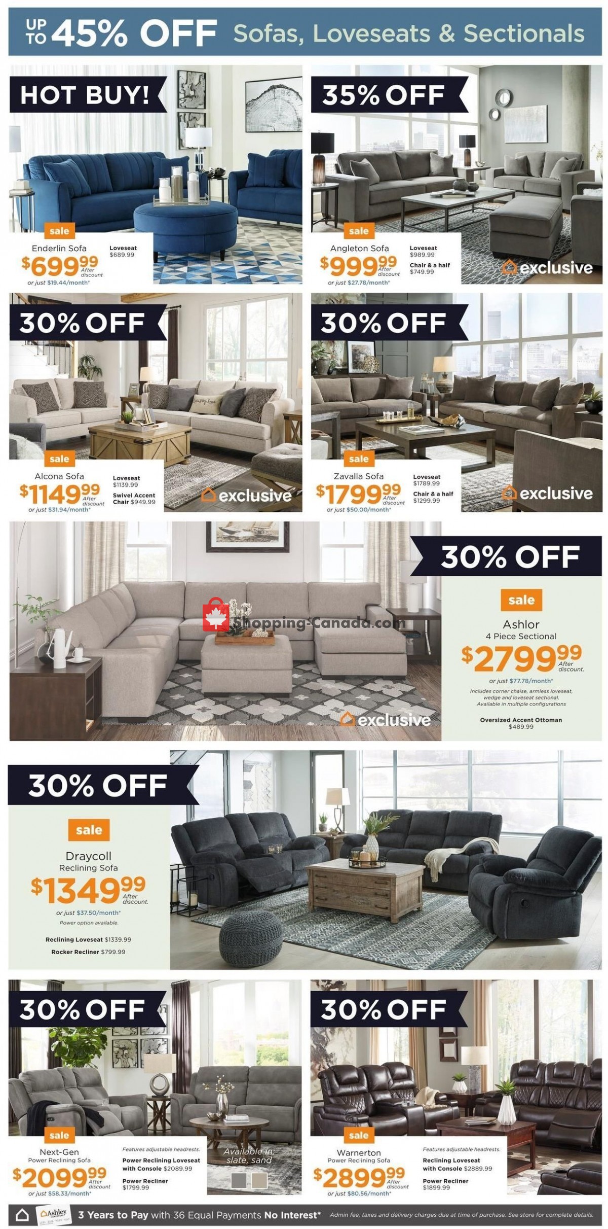 ASHLEY HOMESTORE flyer from Tuesday October 12, 2021 to Thursday October 21, 2021 - page 2