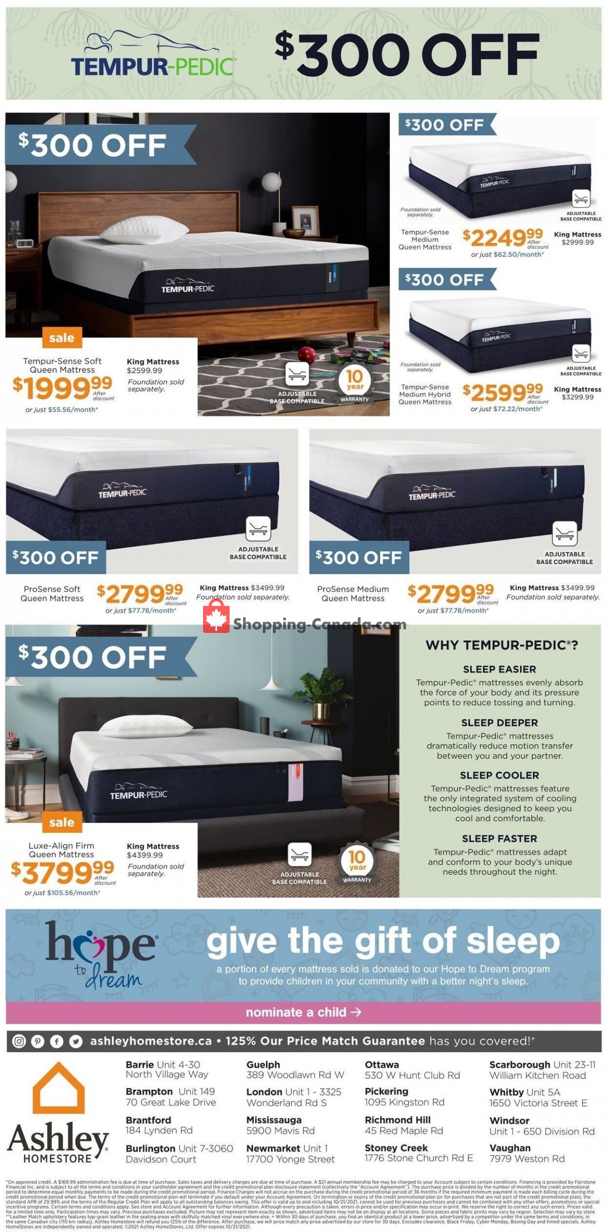 ASHLEY HOMESTORE flyer from Tuesday October 12, 2021 to Thursday October 21, 2021 - page 5