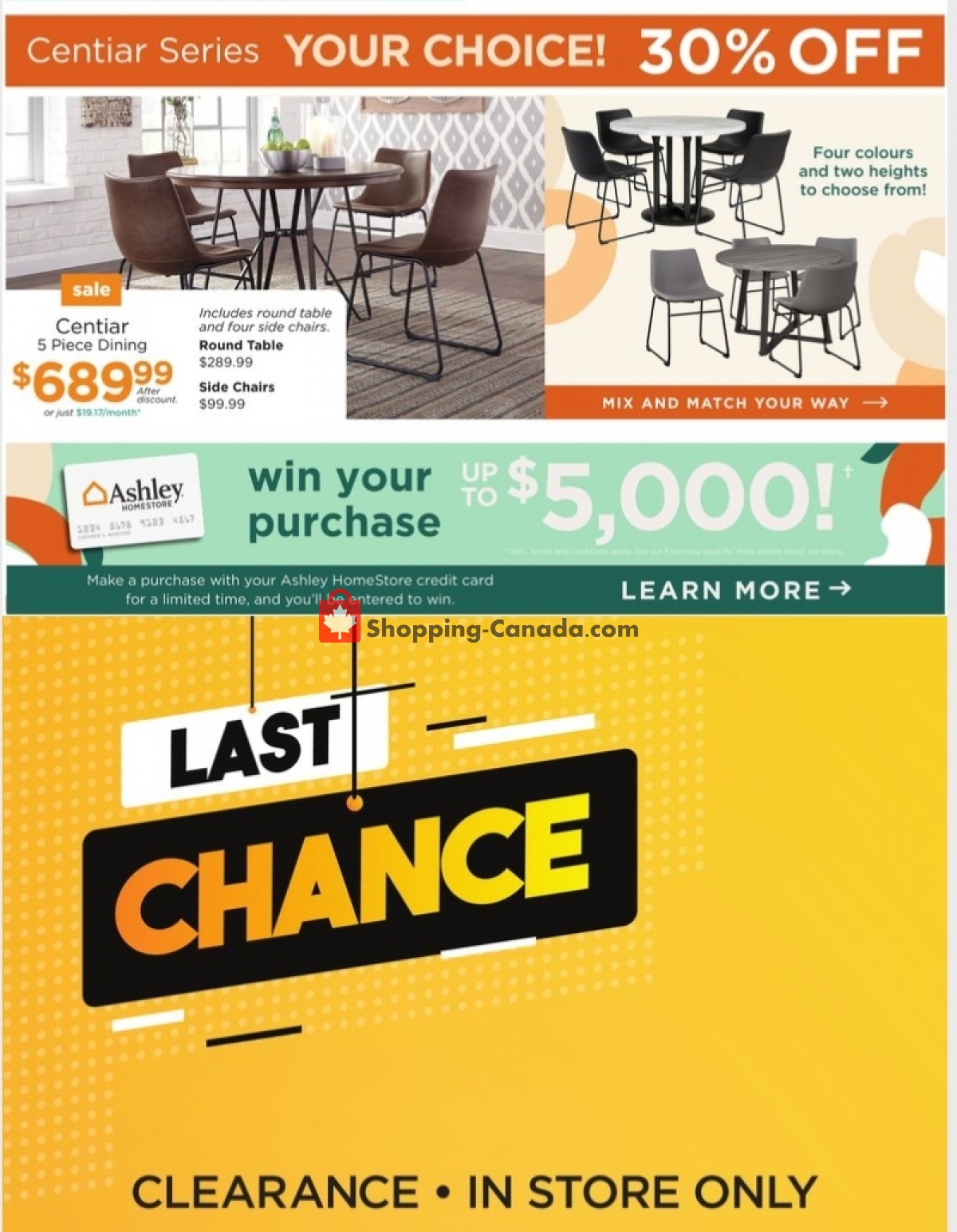 ASHLEY HOMESTORE flyer from Tuesday April 27, 2021 to Thursday May 13, 2021 - page 2