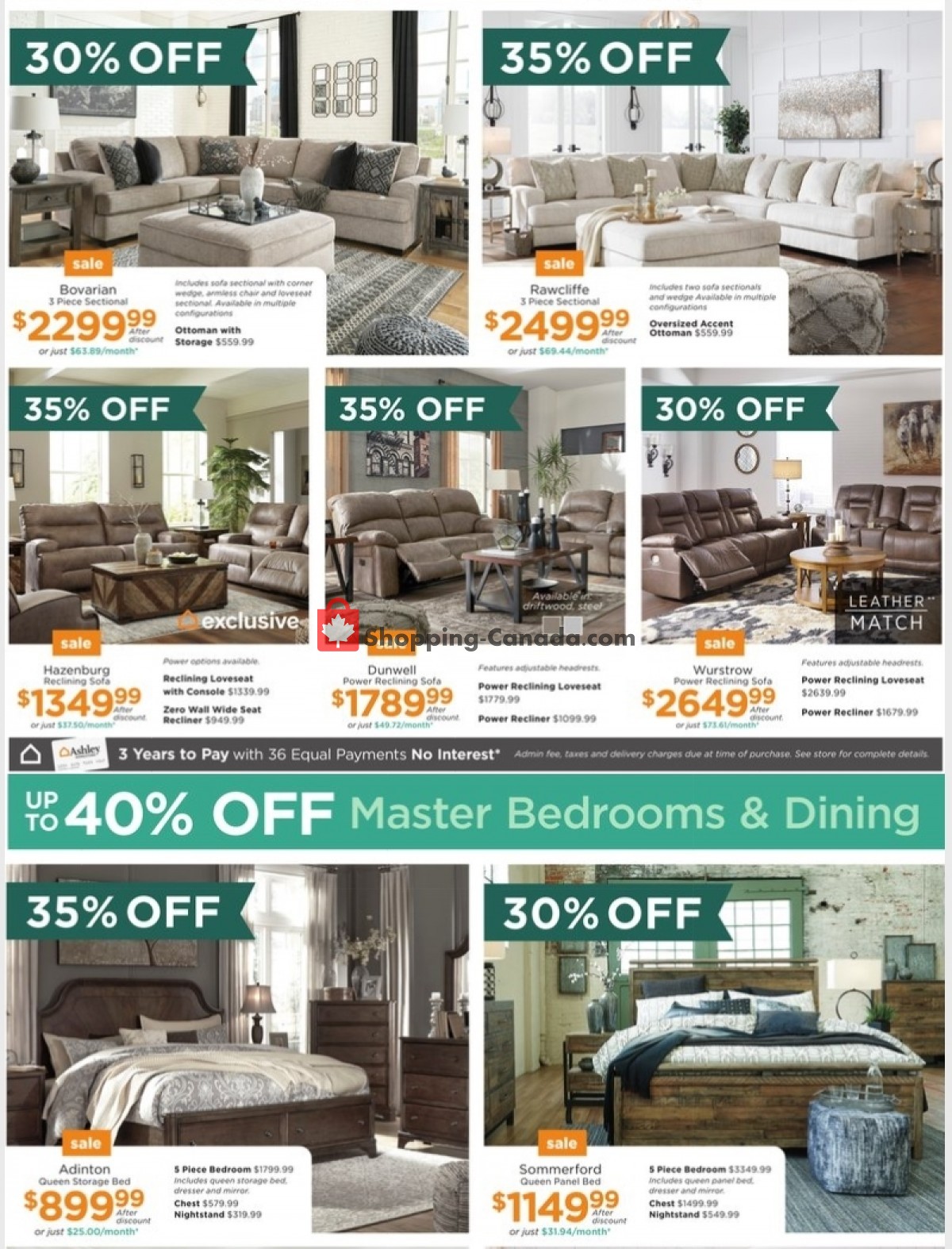 ASHLEY HOMESTORE flyer from Tuesday April 27, 2021 to Thursday May 13, 2021 - page 5