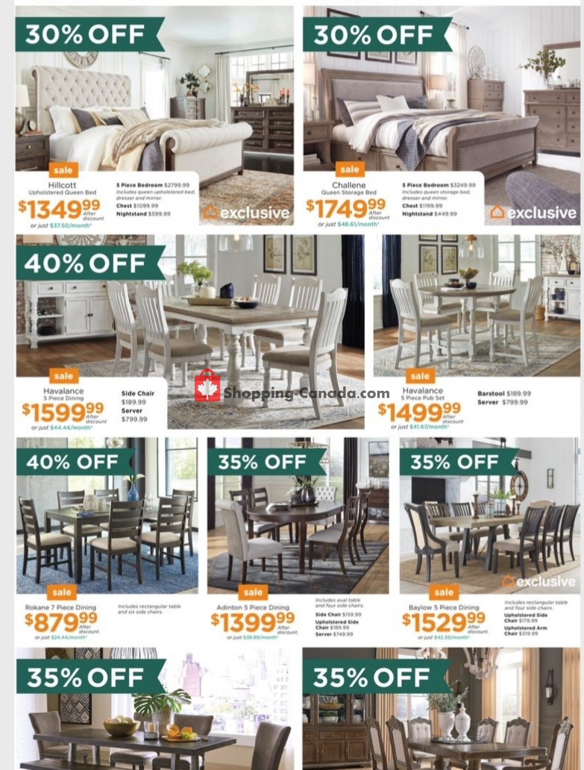 ASHLEY HOMESTORE flyer from Tuesday April 27, 2021 to Thursday May 13, 2021 - page 6