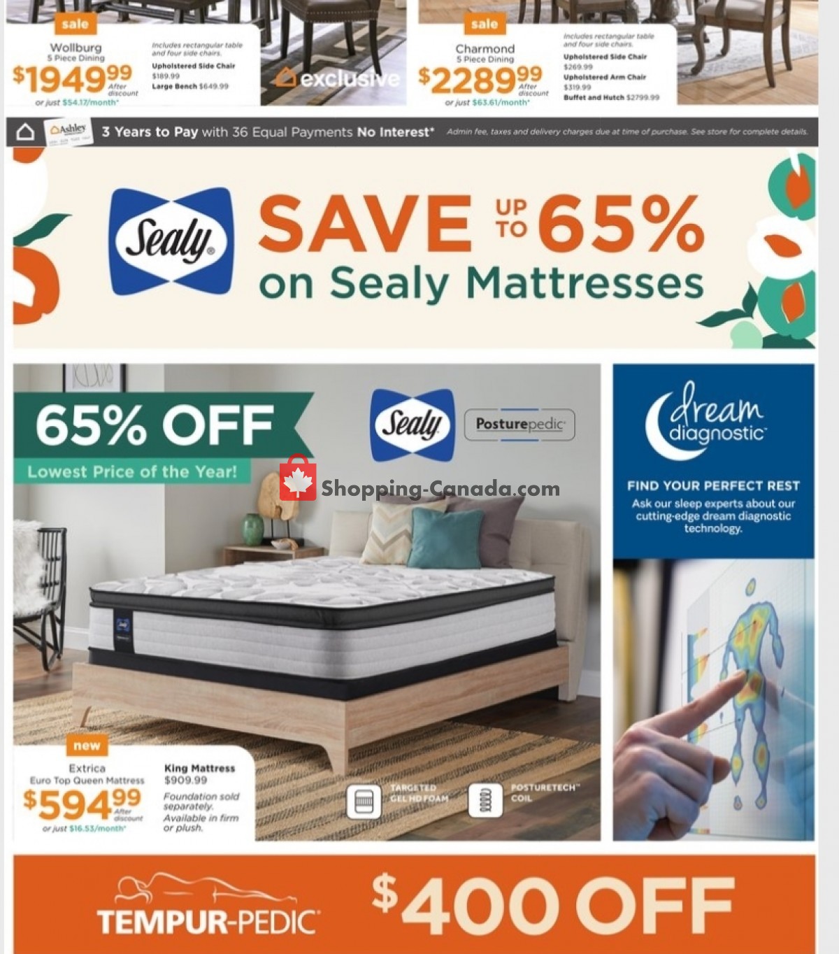 ASHLEY HOMESTORE flyer from Tuesday April 27, 2021 to Thursday May 13, 2021 - page 7