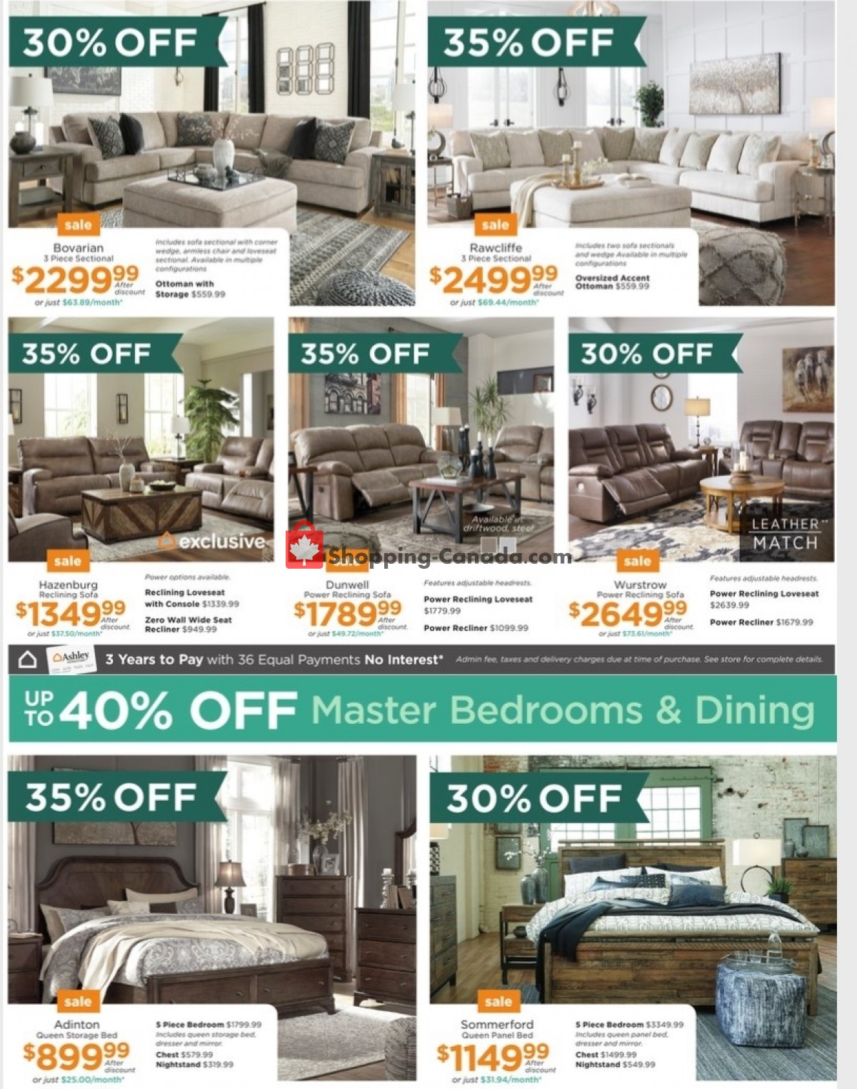 ASHLEY HOMESTORE flyer from Tuesday April 27, 2021 to Thursday May 13, 2021 - page 5