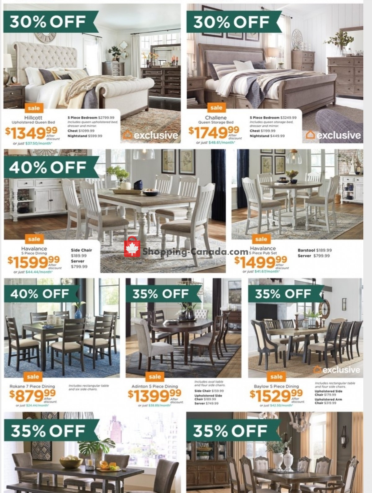 ASHLEY HOMESTORE flyer from Tuesday April 27, 2021 to Thursday May 13, 2021 - page 6