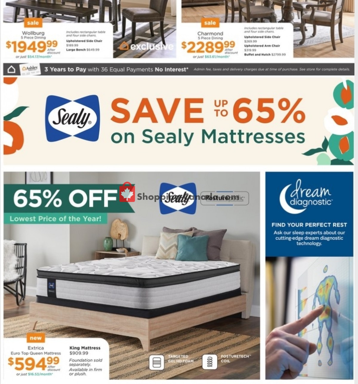 ASHLEY HOMESTORE flyer from Tuesday April 27, 2021 to Thursday May 13, 2021 - page 7