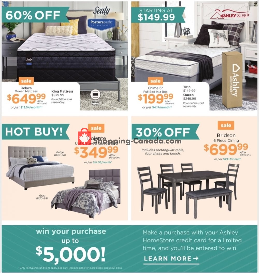 ASHLEY HOMESTORE flyer from Tuesday January 19, 2021 to Thursday January 28, 2021 - page 2