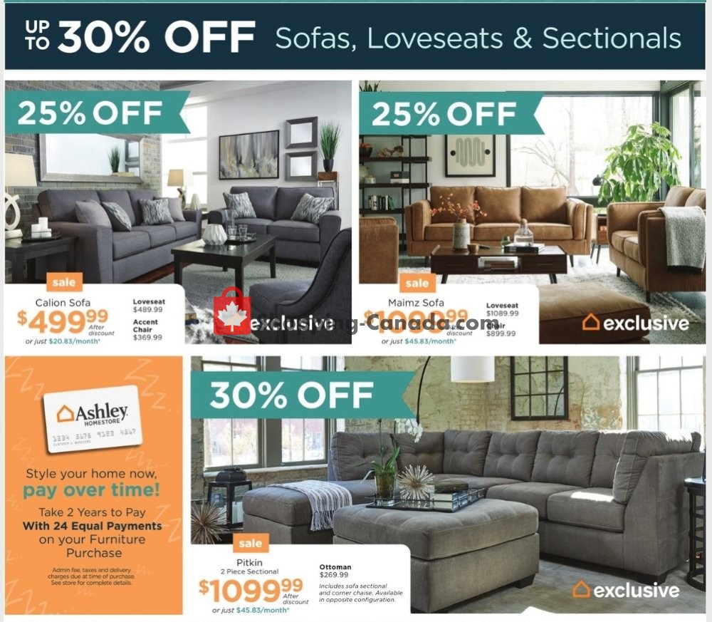 ASHLEY HOMESTORE flyer from Tuesday January 19, 2021 to Thursday January 28, 2021 - page 3
