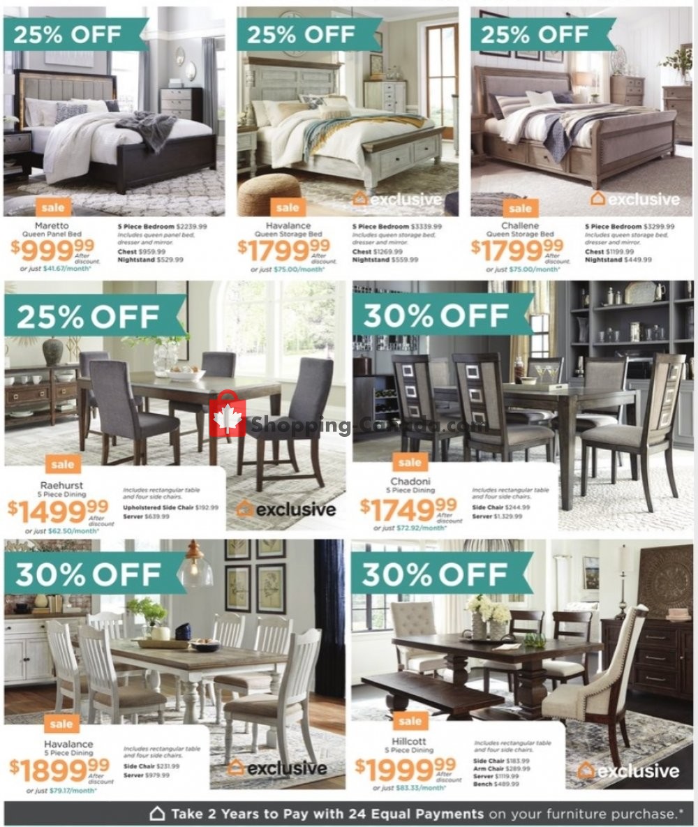 ASHLEY HOMESTORE flyer from Tuesday January 19, 2021 to Thursday January 28, 2021 - page 7
