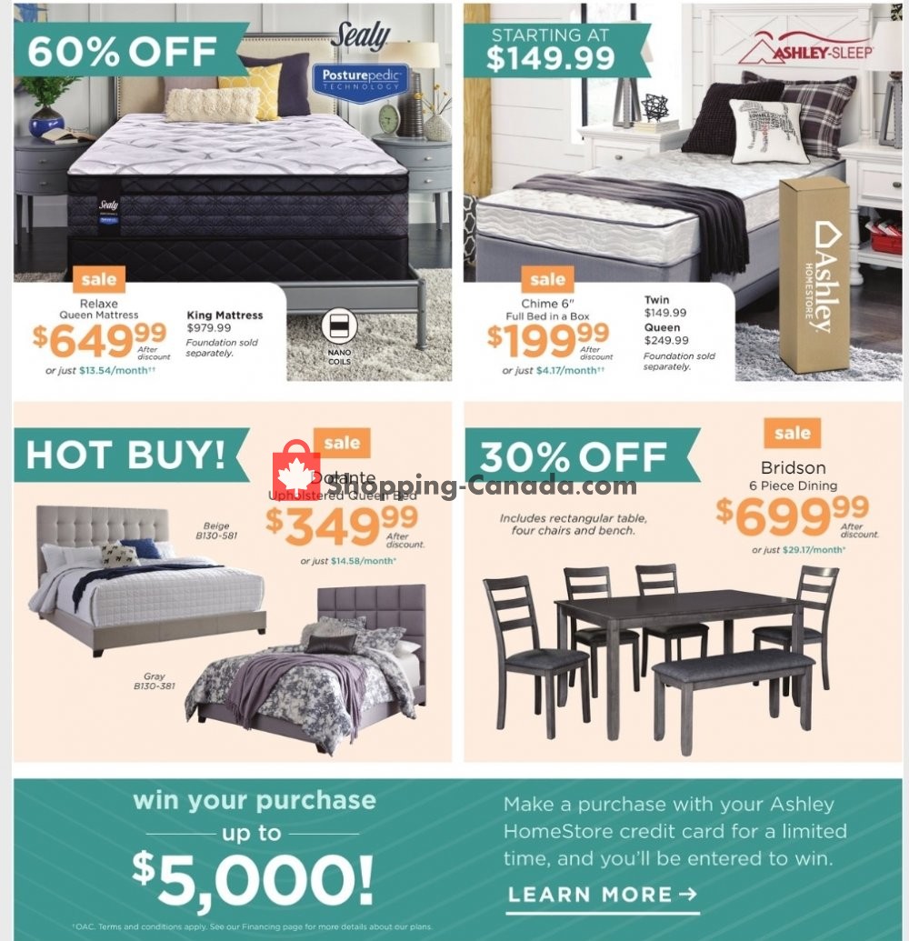 ASHLEY HOMESTORE flyer from Tuesday January 19, 2021 to Thursday January 28, 2021 - page 2