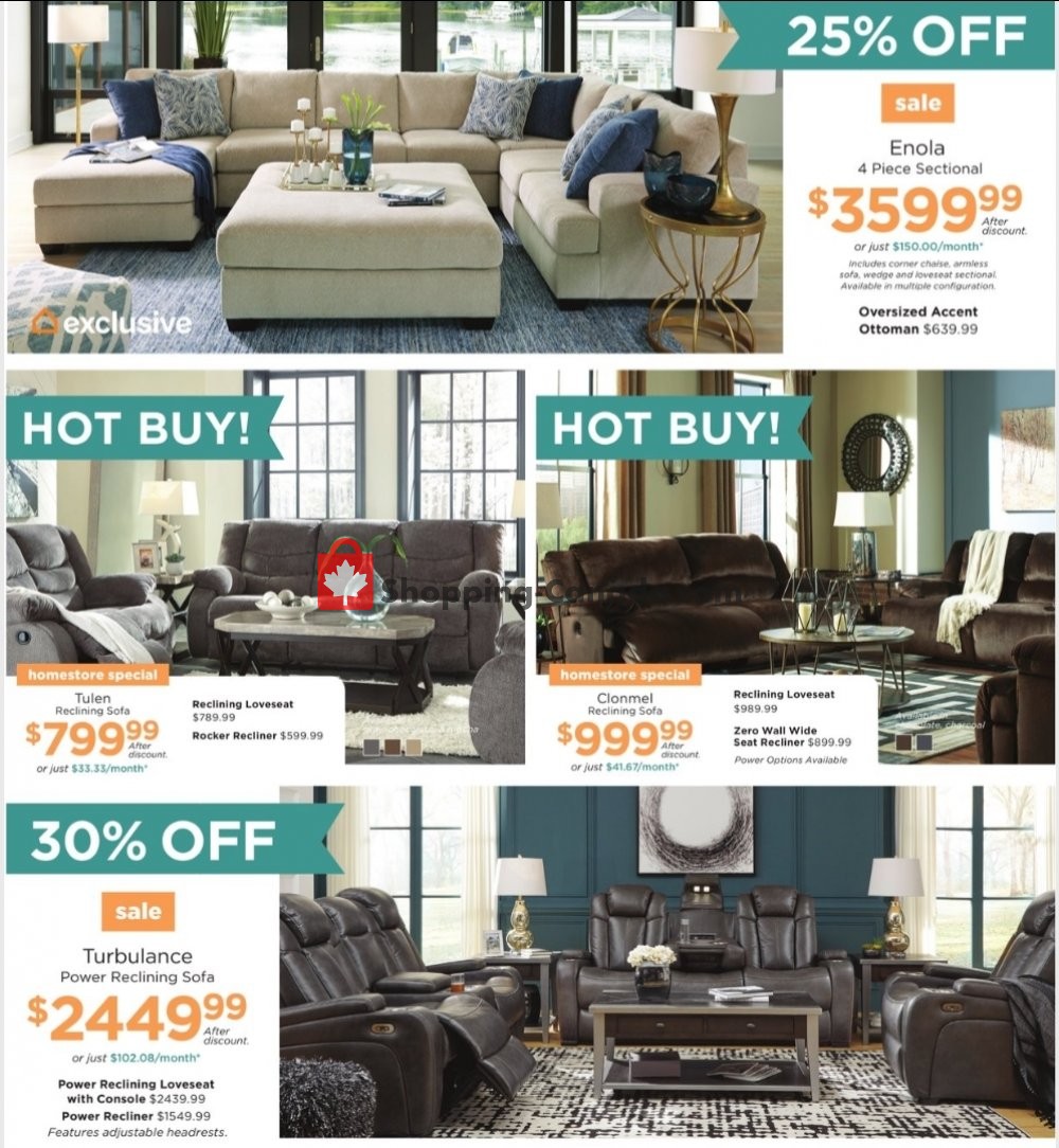 ASHLEY HOMESTORE flyer from Tuesday January 19, 2021 to Thursday January 28, 2021 - page 4