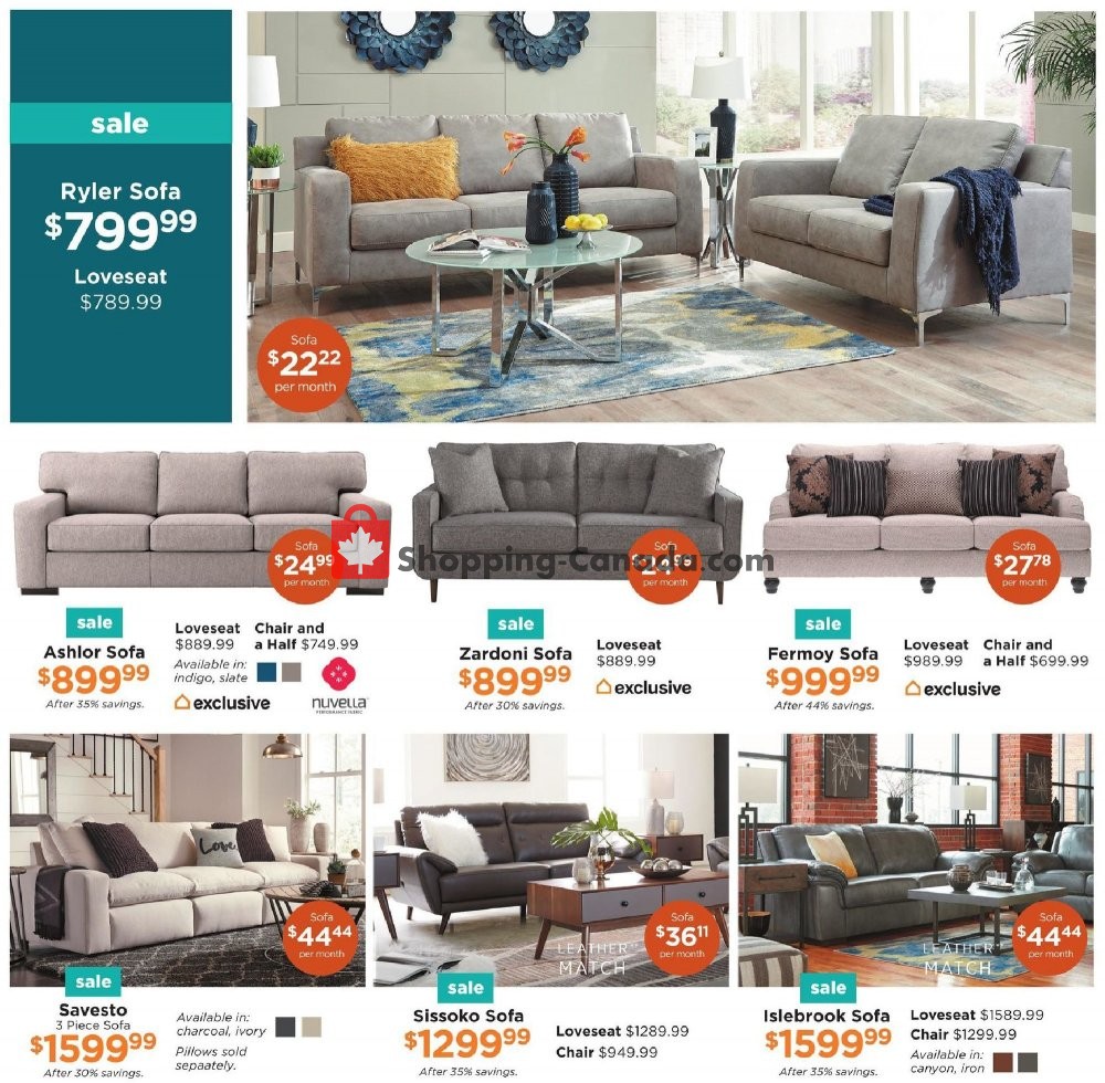 ASHLEY HOMESTORE flyer from Thursday January 10, 2019 to Wednesday January 23, 2019 - page 3