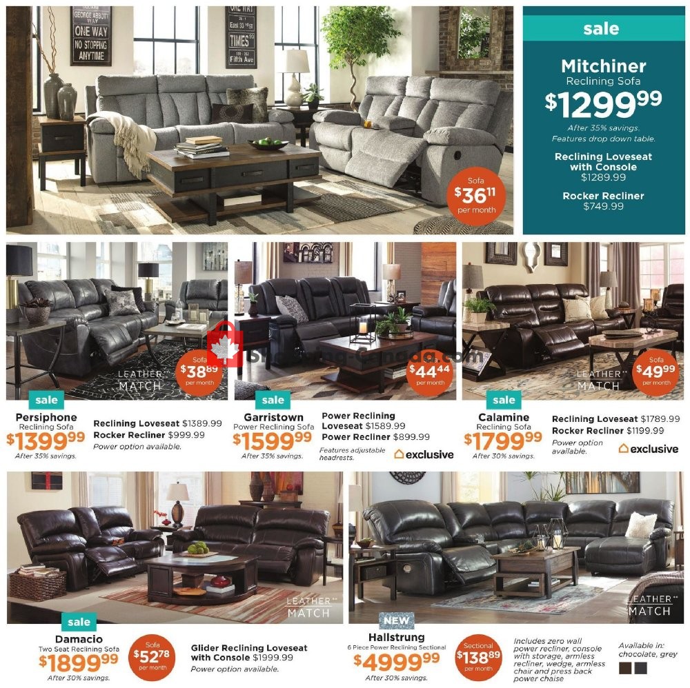 ASHLEY HOMESTORE flyer from Thursday January 10, 2019 to Wednesday January 23, 2019 - page 4