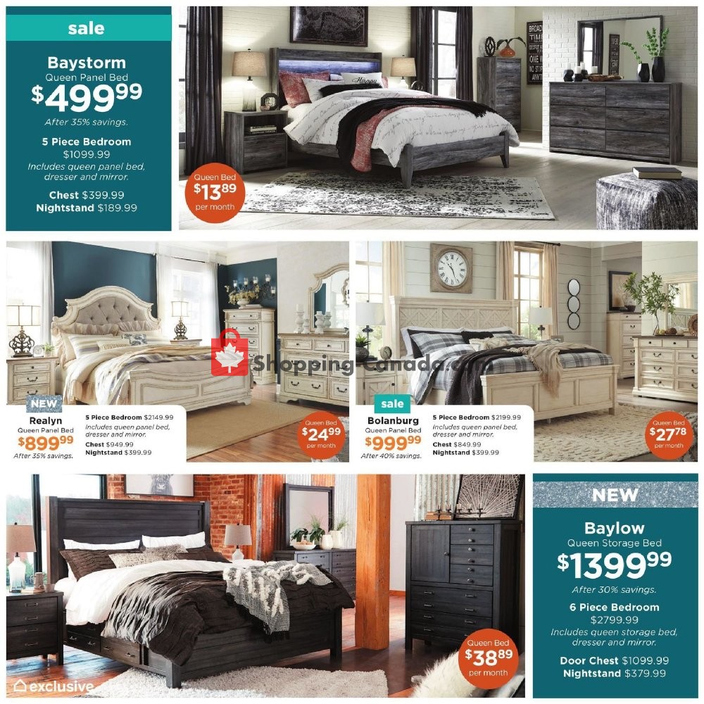 ASHLEY HOMESTORE flyer from Thursday January 10, 2019 to Wednesday January 23, 2019 - page 7