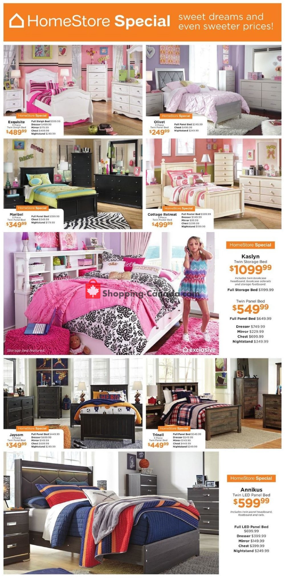 ASHLEY HOMESTORE flyer from Thursday October 25, 2018 to Wednesday October 31, 2018 - page 4