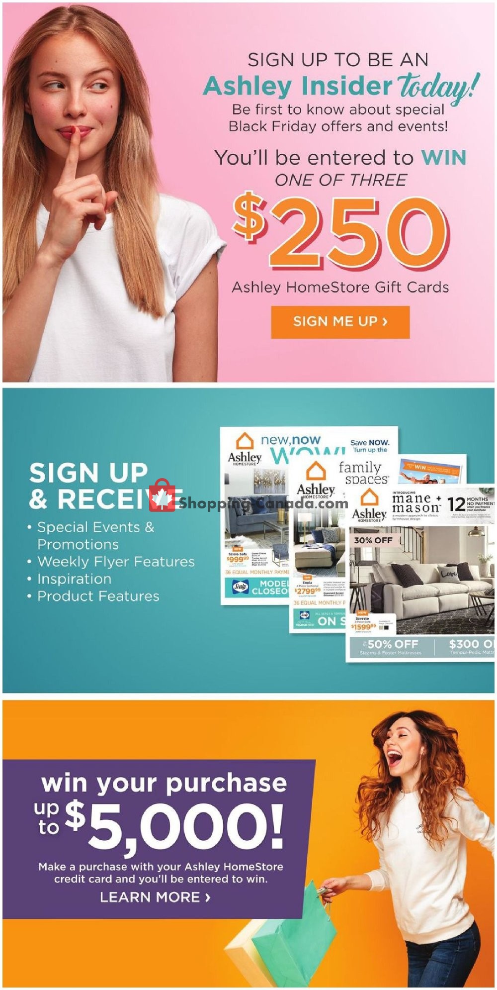 ASHLEY HOMESTORE flyer from Thursday October 3, 2019 to Wednesday October 23, 2019 - page 2
