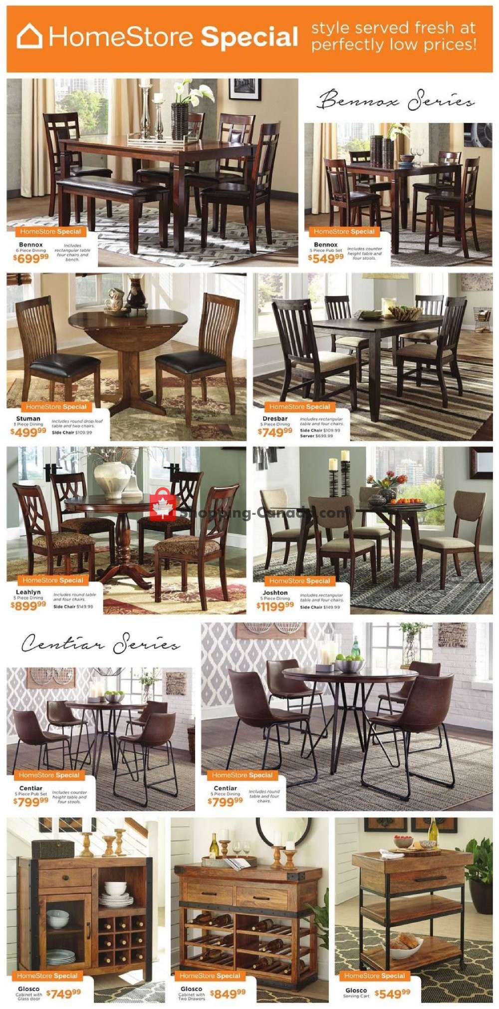 ASHLEY HOMESTORE flyer from Thursday October 4, 2018 to Wednesday October 24, 2018 - page 5