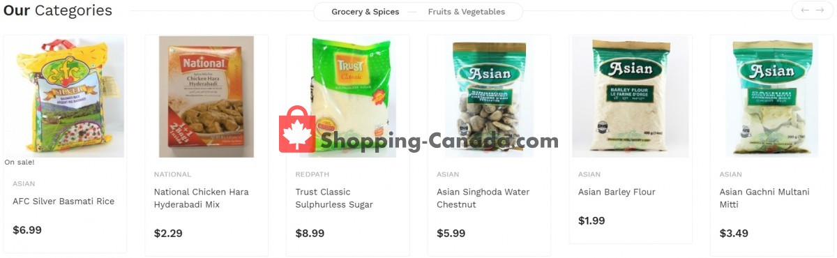 Asian Food Centre flyer from Monday April 26, 2021 to Sunday May 2, 2021 - page 1