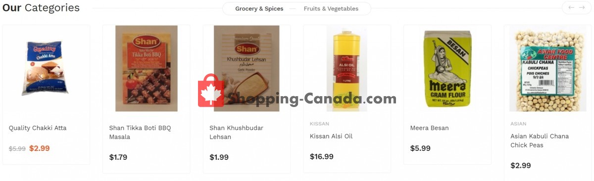 Asian Food Centre flyer from Monday March 29, 2021 to Sunday April 4, 2021 - page 1