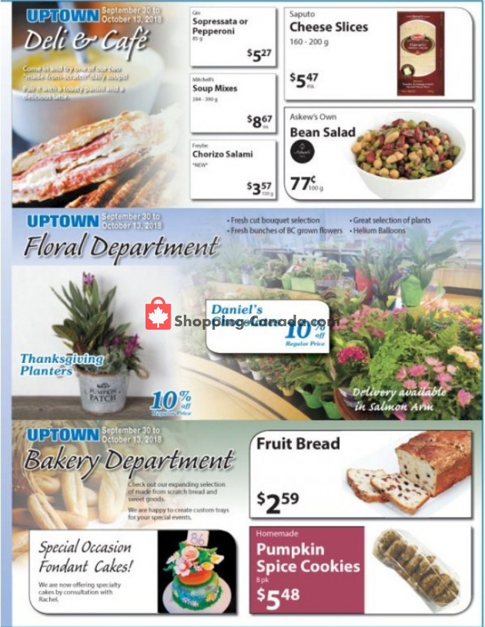 Askews Foods flyer from Sunday October 7, 2018 to Saturday October 13, 2018 - page 3