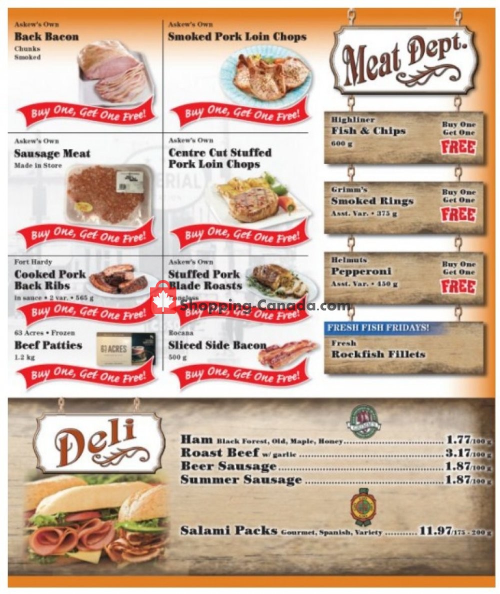 Askews Foods flyer from Sunday October 28, 2018 to Saturday November 3, 2018 - page 5