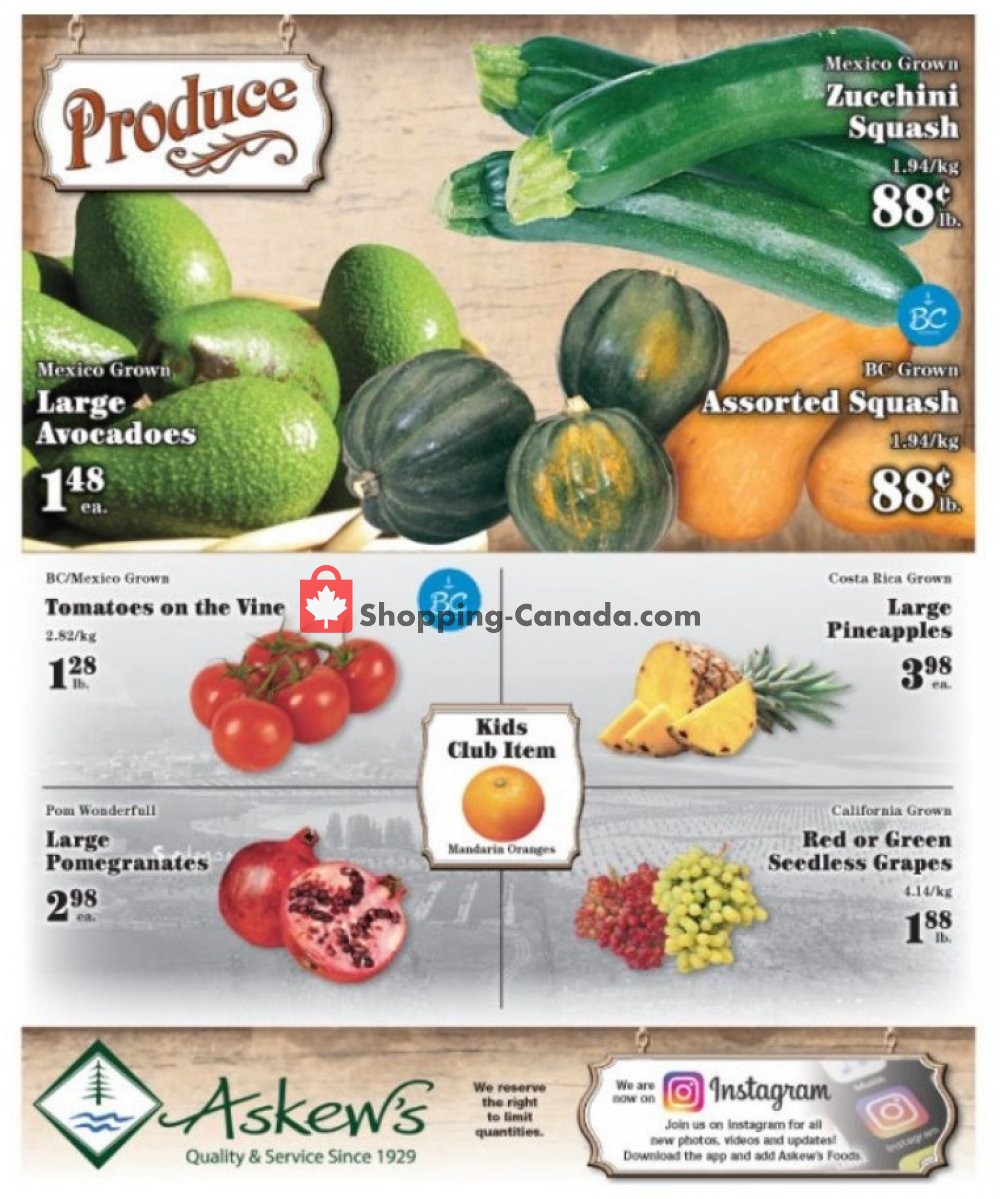 Askews Foods flyer from Sunday October 28, 2018 to Saturday November 3, 2018 - page 8