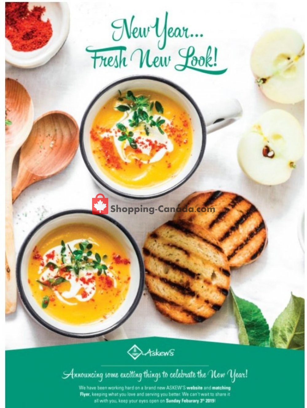 Askews Foods flyer from Monday January 28, 2019 to Saturday February 2, 2019 - page 1