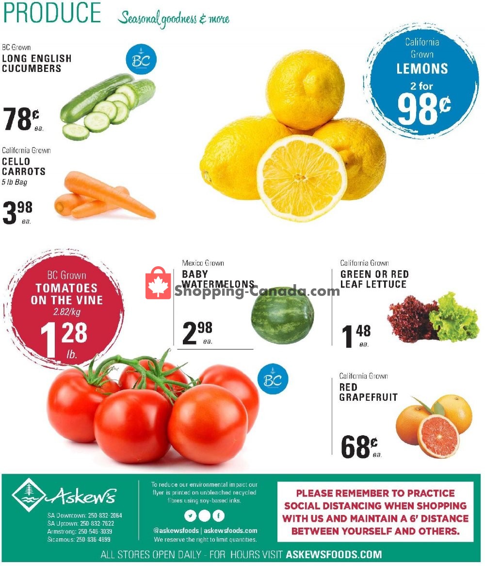 Askews Foods flyer from Sunday April 19, 2020 to Saturday April 25, 2020 - page 12