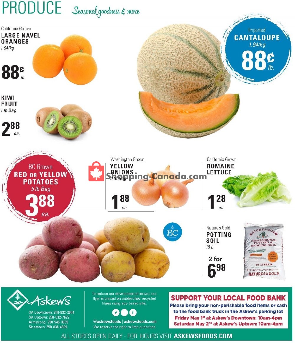 Askews Foods flyer from Sunday April 26, 2020 to Saturday May 2, 2020 - page 12