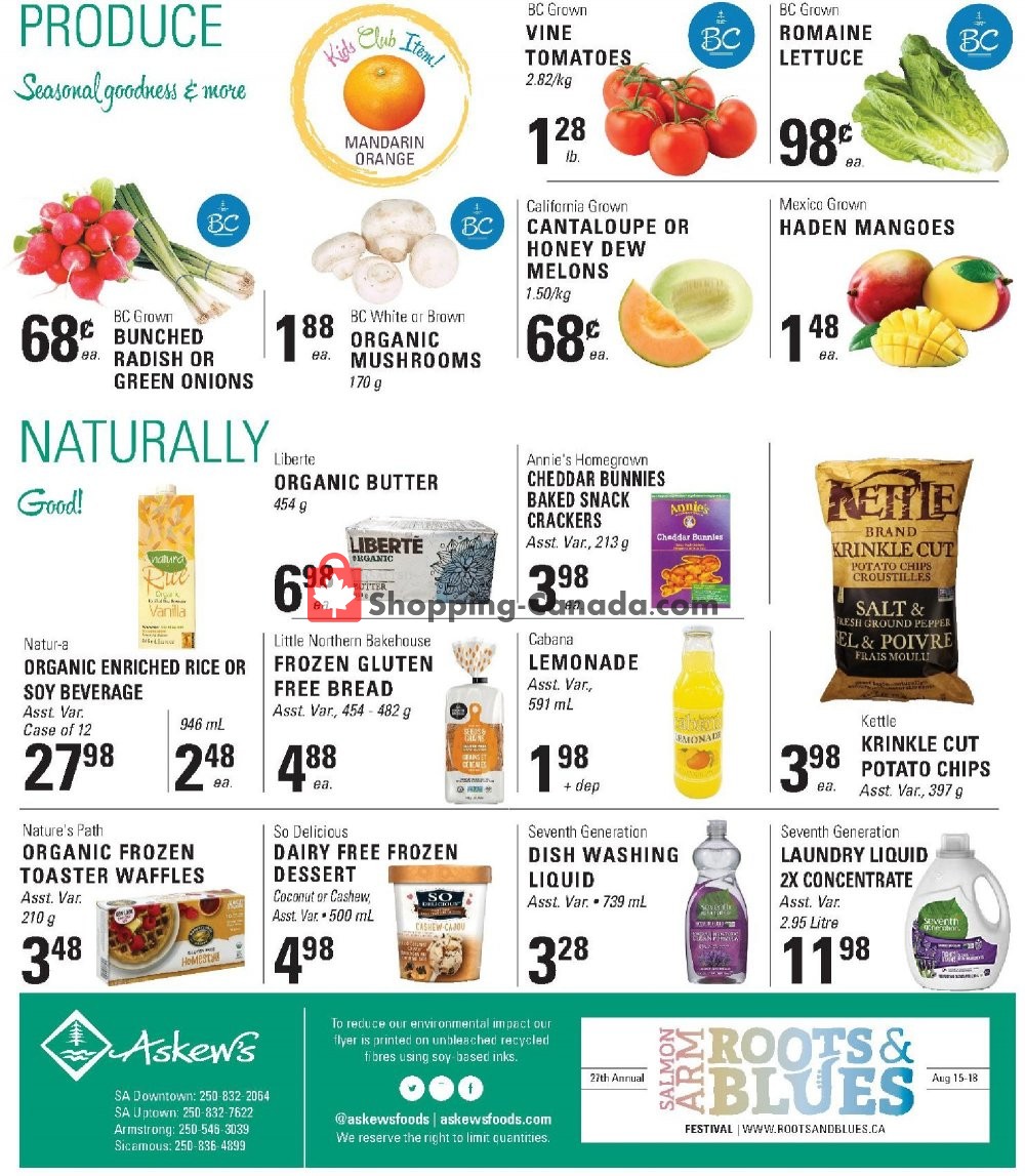 Askews Foods flyer from Sunday August 4, 2019 to Saturday August 10, 2019 - page 8