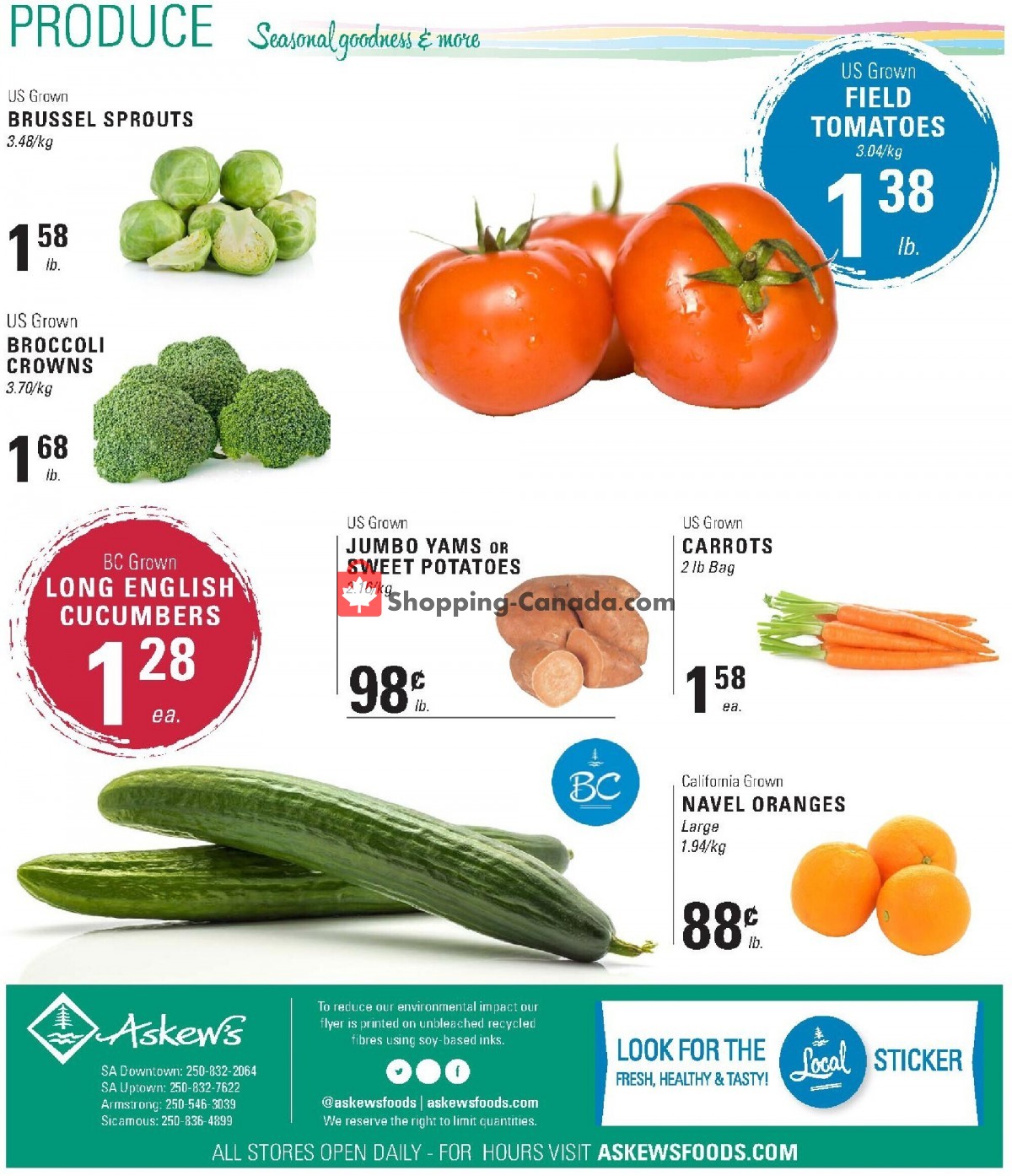 Askews Foods flyer from Sunday March 28, 2021 to Saturday April 3, 2021 - page 12