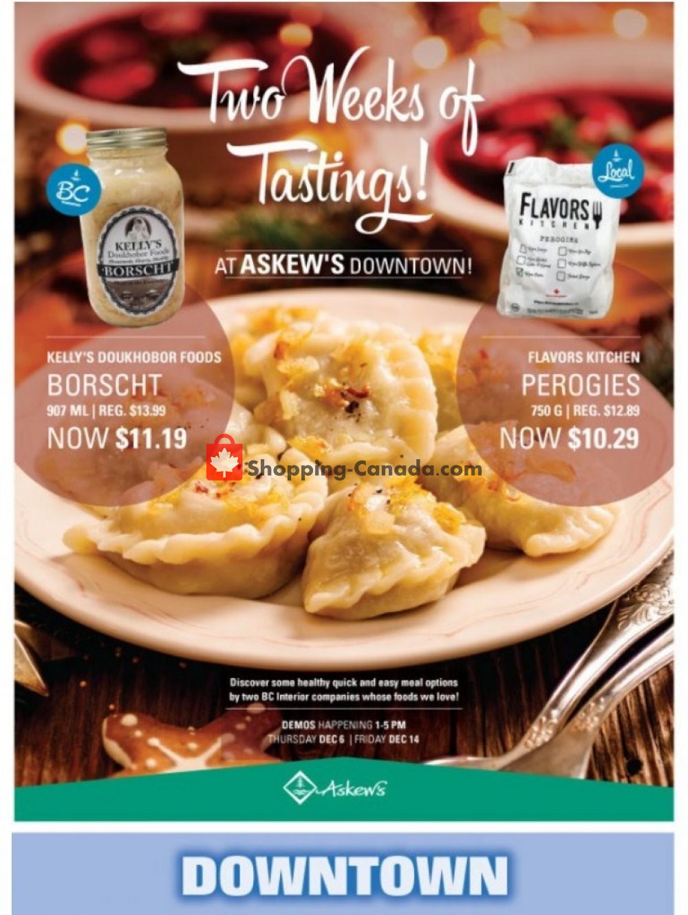 Askews Foods flyer from Sunday December 2, 2018 to Saturday December 8, 2018 - page 1