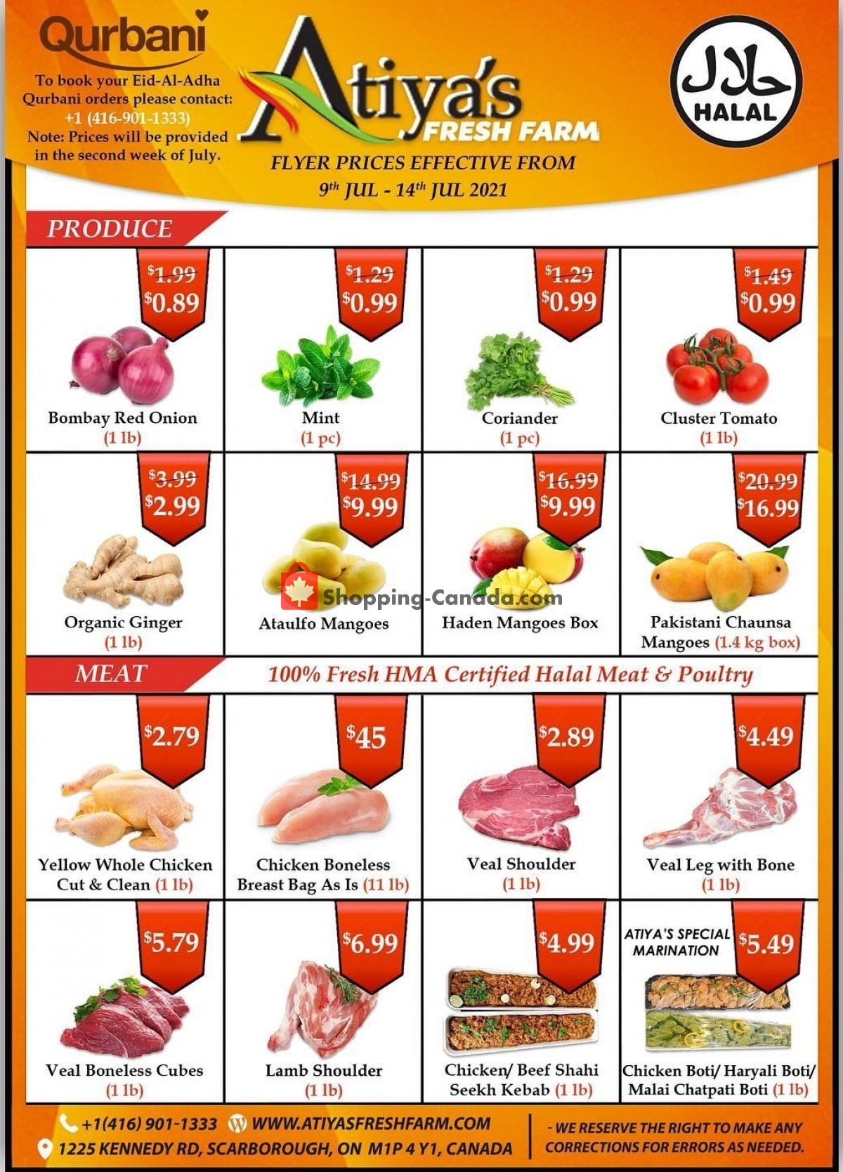 Atiya's Fresh Farm flyer from Friday July 9, 2021 to Wednesday July 14, 2021 - page 4