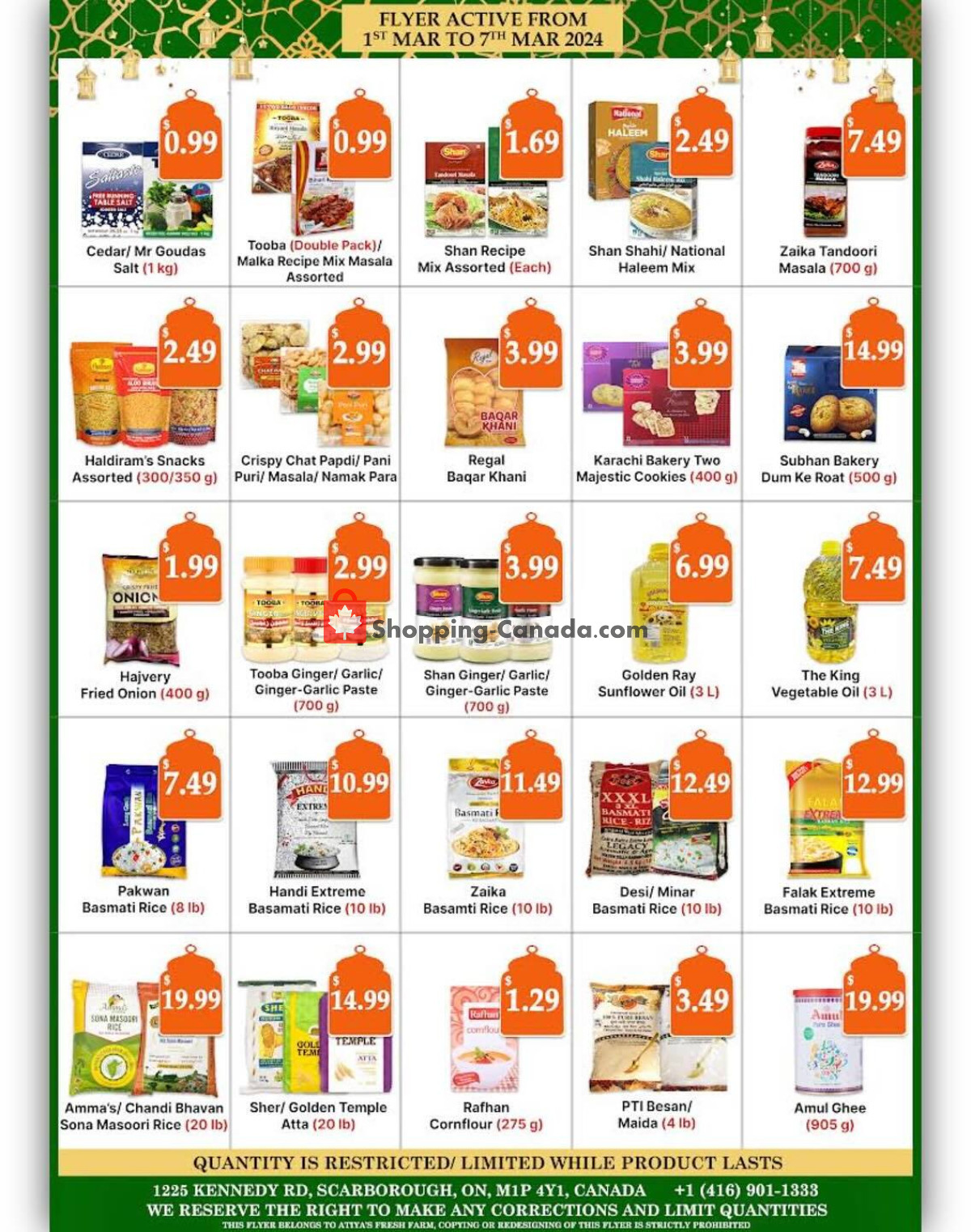 Atiya's Fresh Farm flyer from Friday March 1, 2024 to Thursday March 7, 2024 - page 3