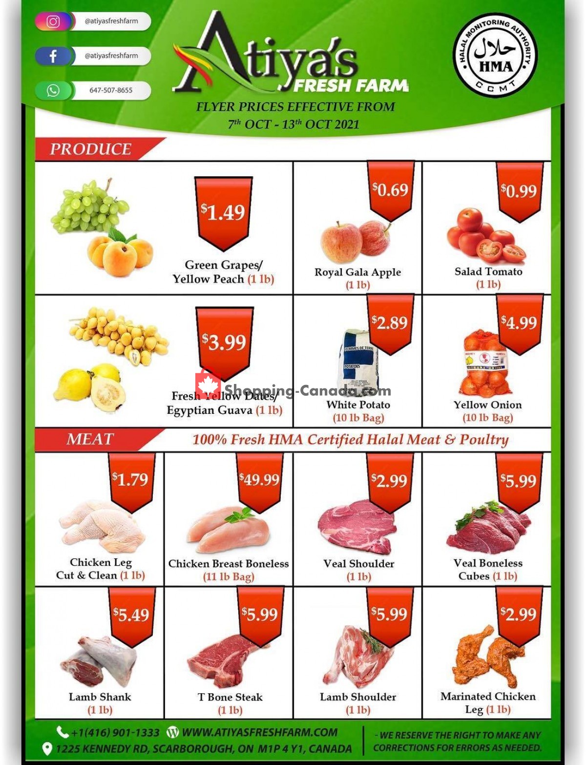 Atiya's Fresh Farm flyer from Thursday October 7, 2021 to Wednesday October 13, 2021 - page 4