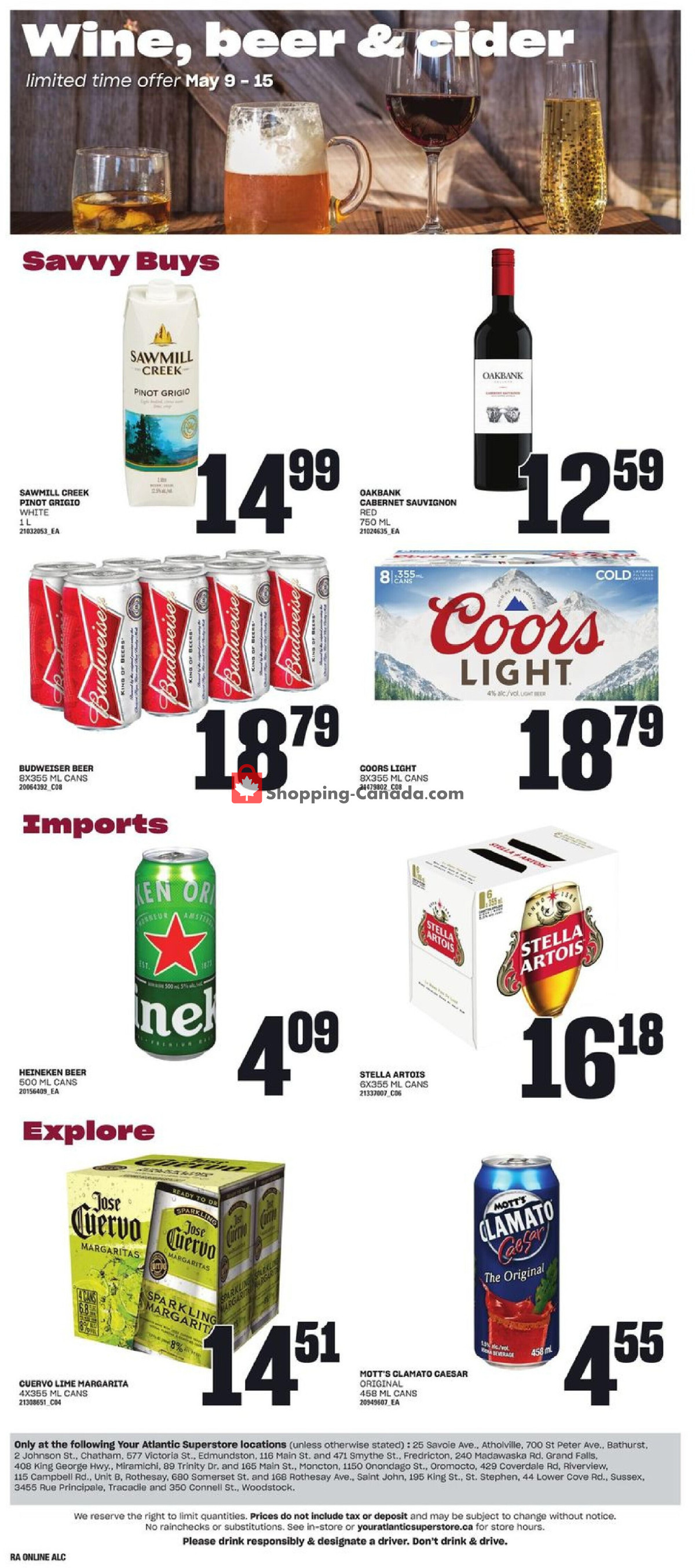 Atlantic Superstore flyer from Thursday May 9, 2024 to Wednesday May 15, 2024 - page 20