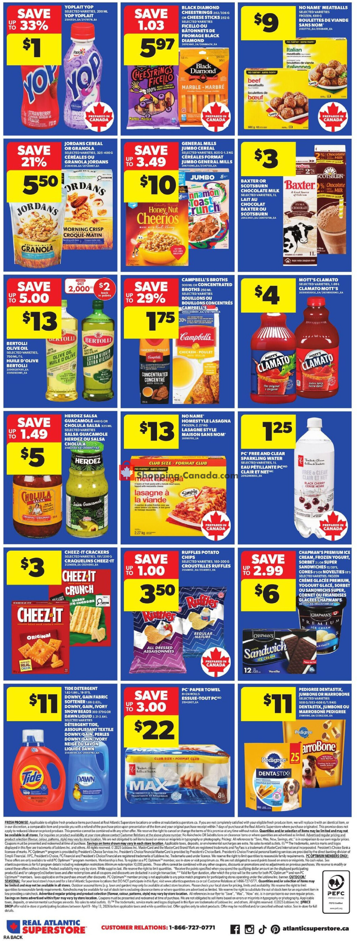 Atlantic Superstore flyer from Thursday April 23, 2026 to Wednesday April 29, 2026 - page 4